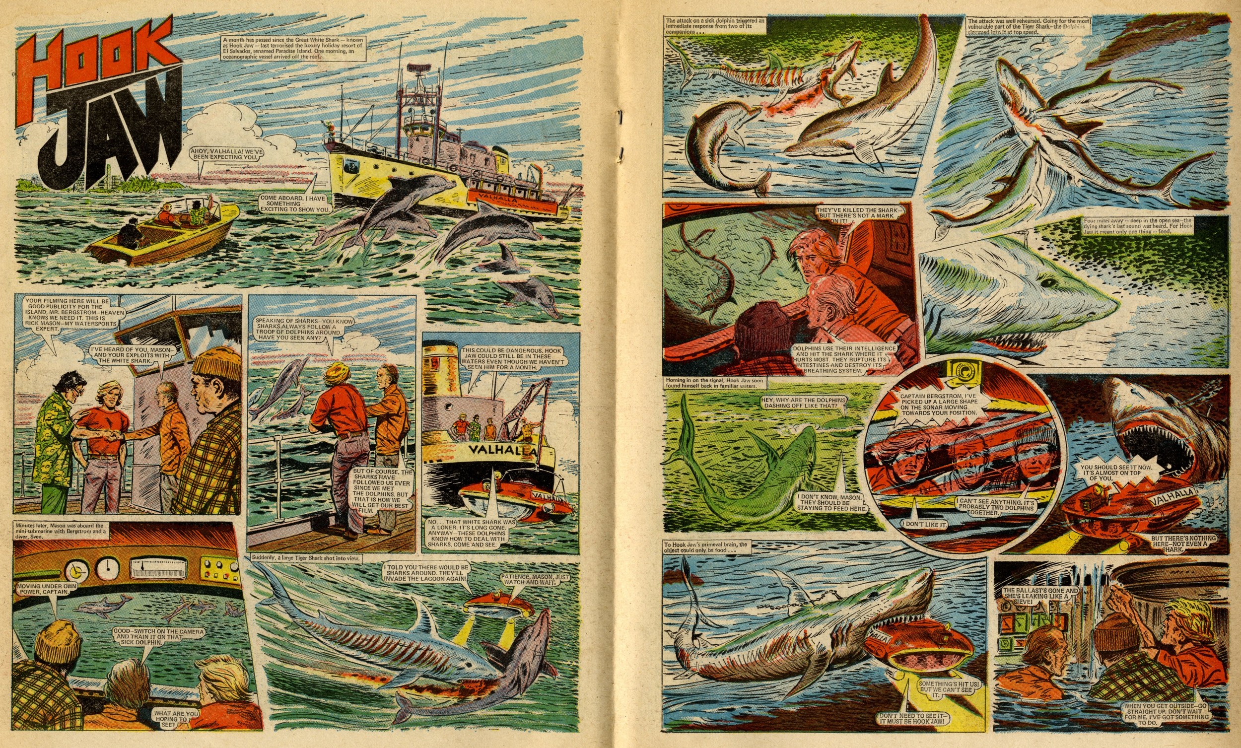 Hook Jaw: Ken Armstrong (writer), artist unknown