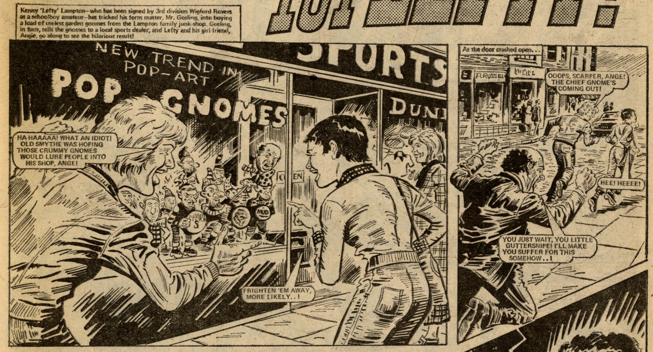 Look Out for Lefty: Tom Tully (writer), Tony Harding (artist)