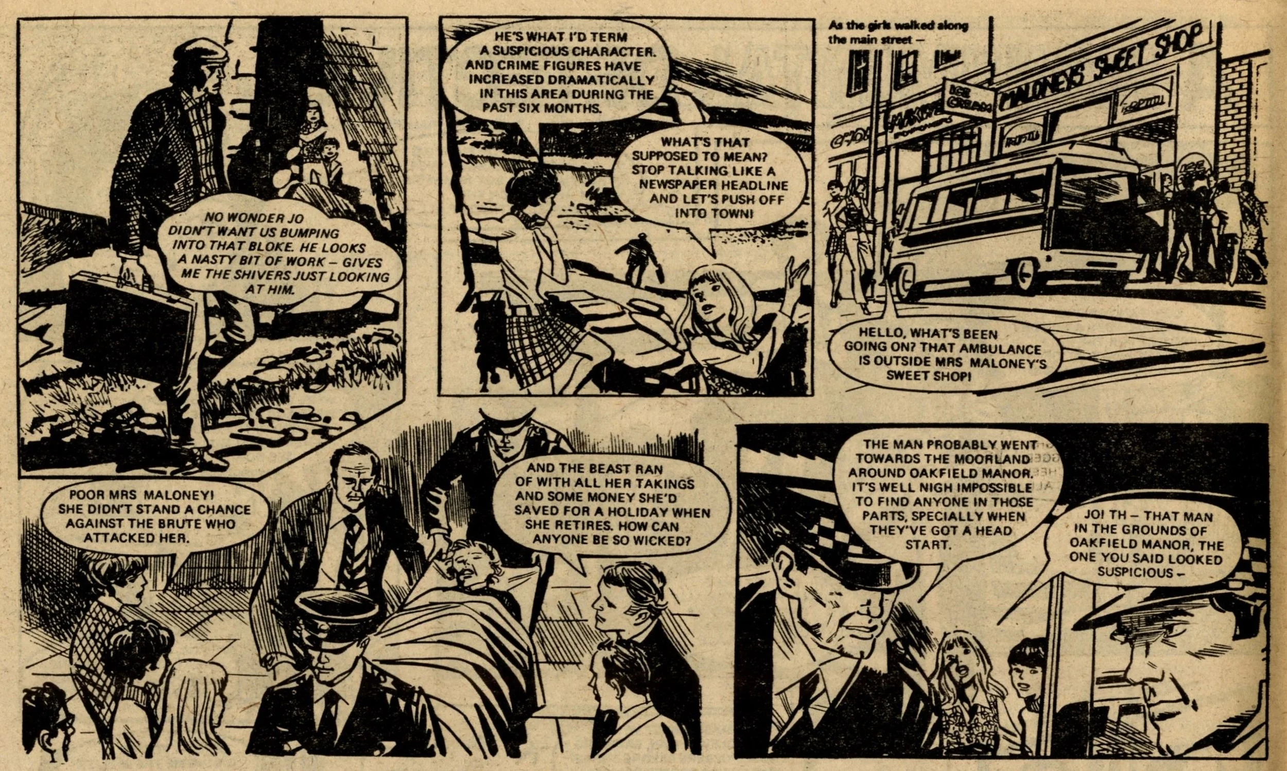 Gypsy Rose’s Tales of Mystery and Magic: A Monumental Detective: Tony Higham (artist)