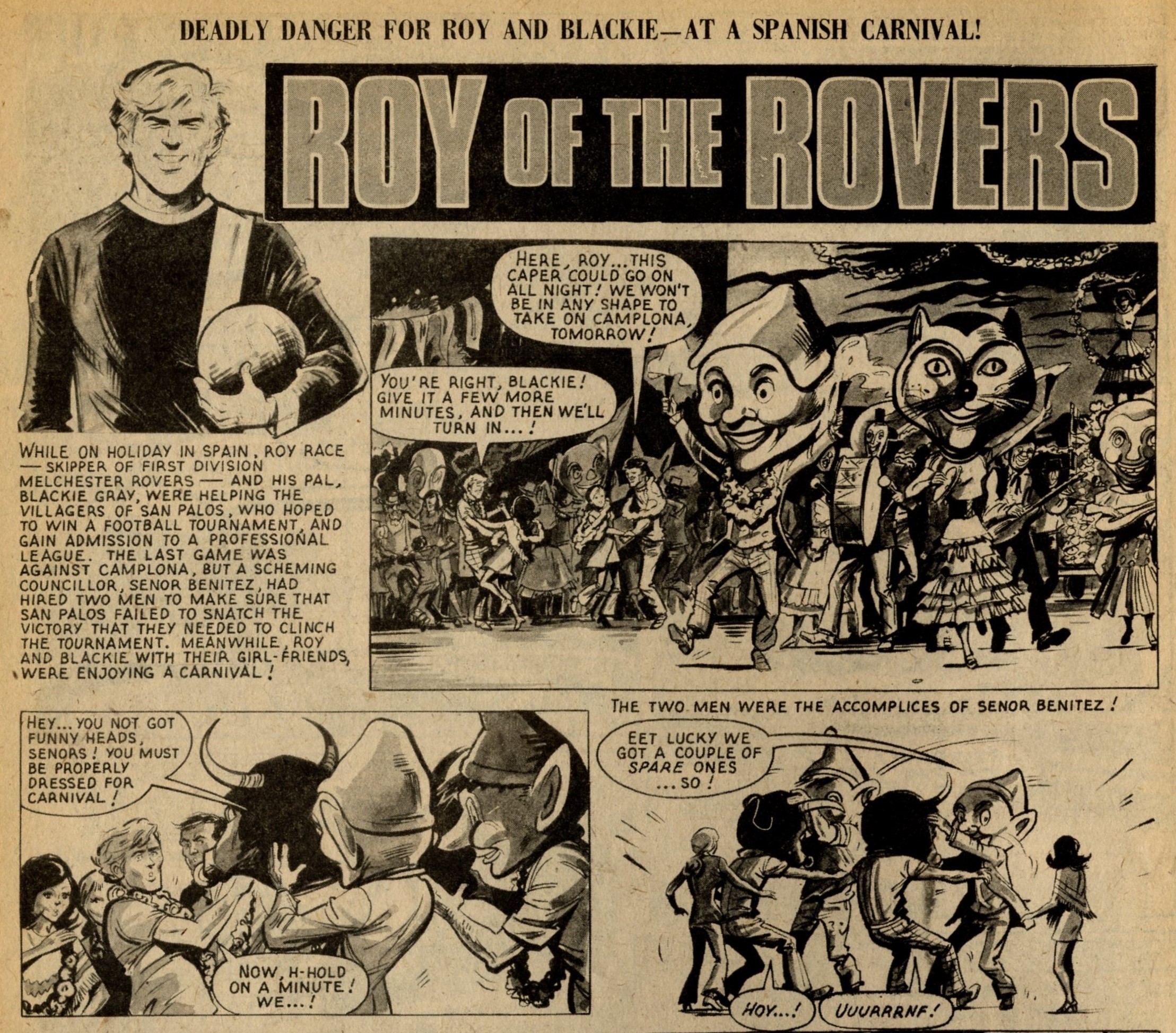 Roy of the Rovers: Tom Tully (writer), Yvonne Hutton (artist)
