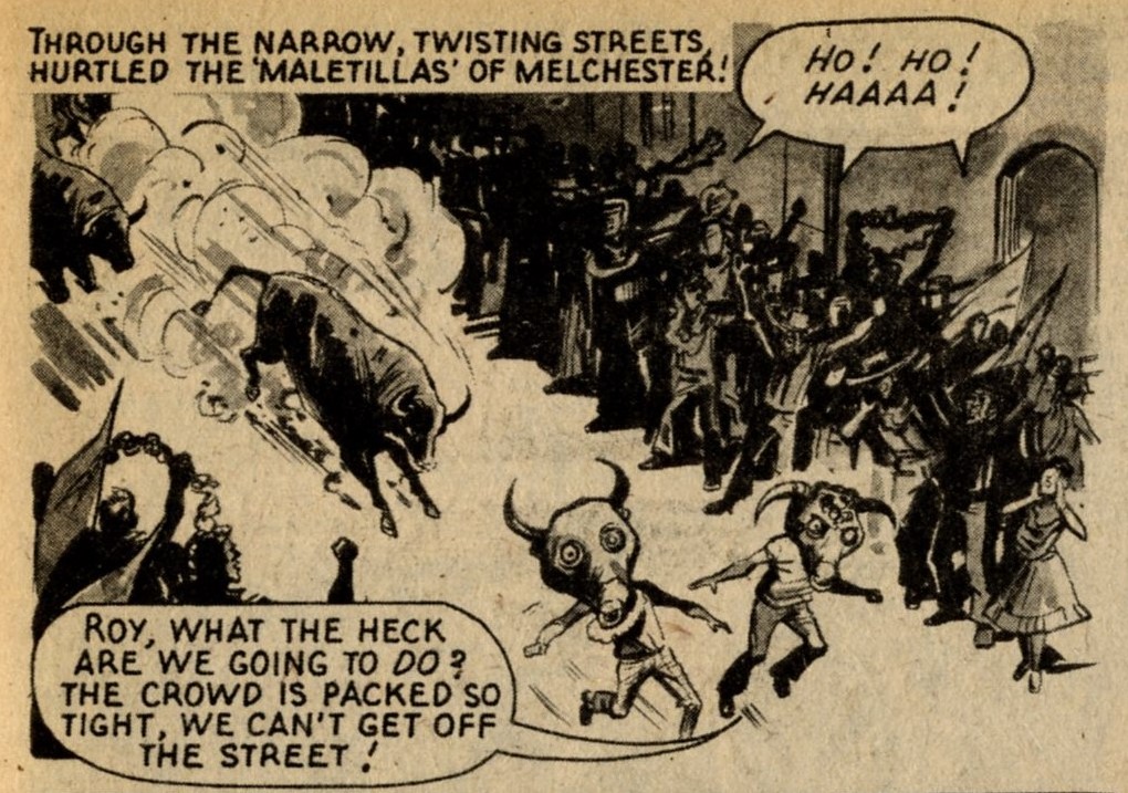 Roy of the Rovers: Tom Tully (writer), Yvonne Hutton (artist)