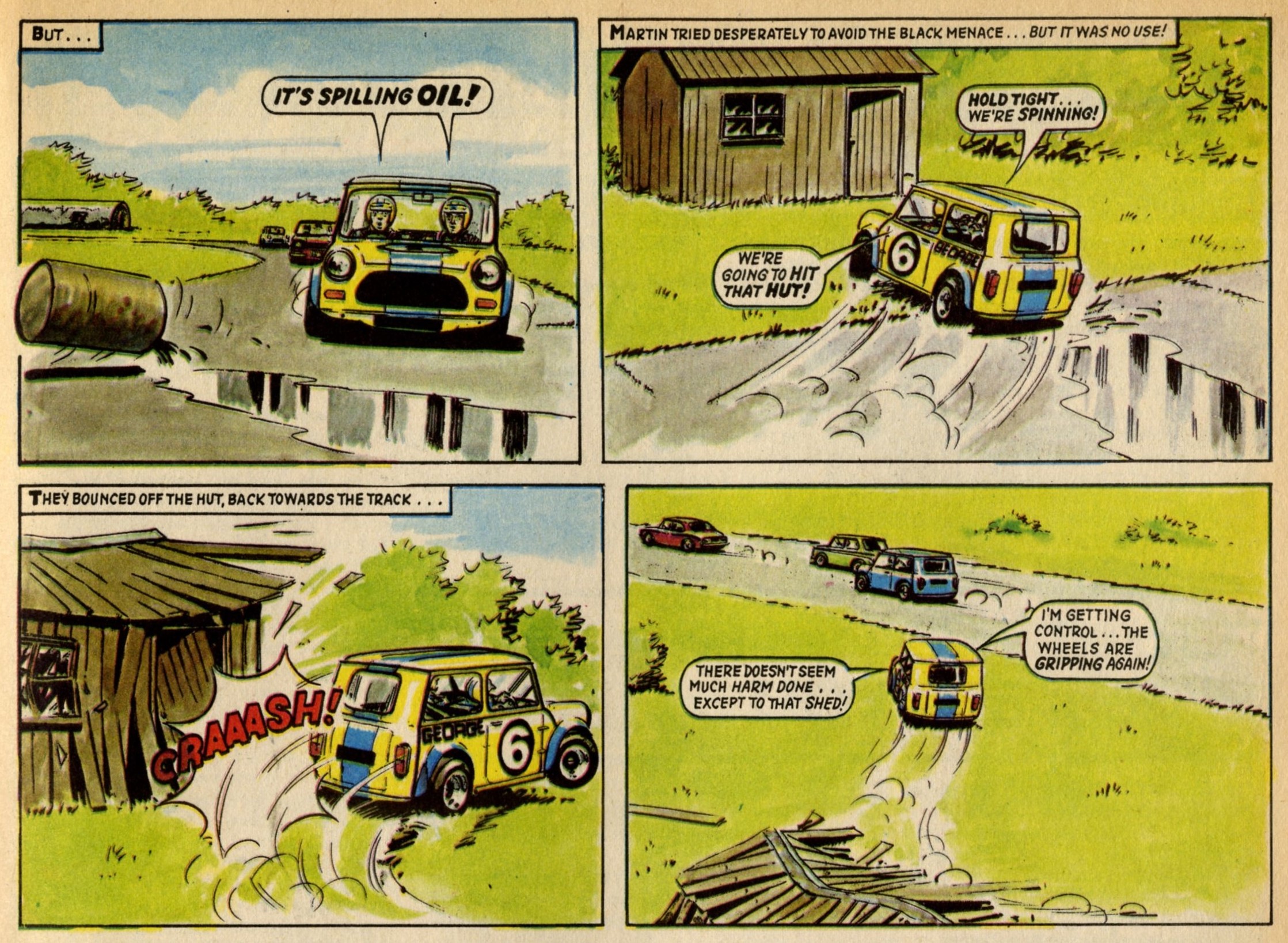 Martin’s Marvellous Mini: Fred Baker (writer), David Sque (artist)