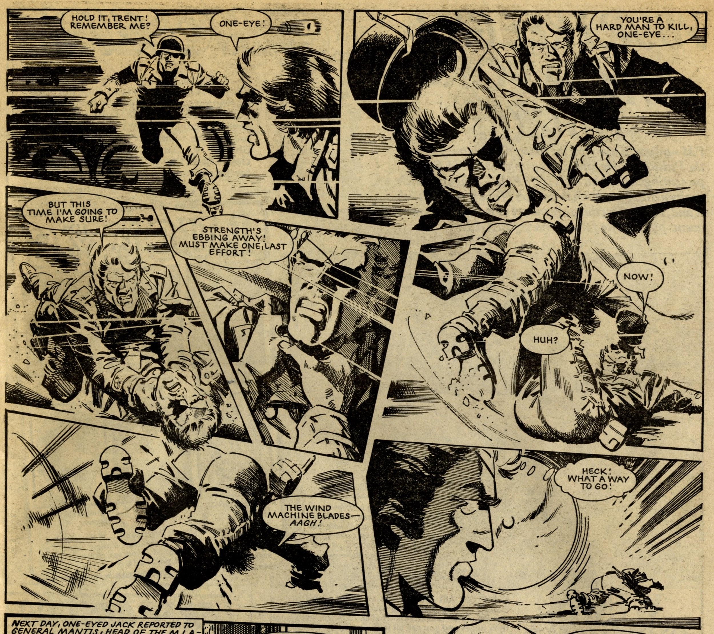 One-eyed Jack (reprint from Valiant): John Wagner (writer), John Cooper (artist)