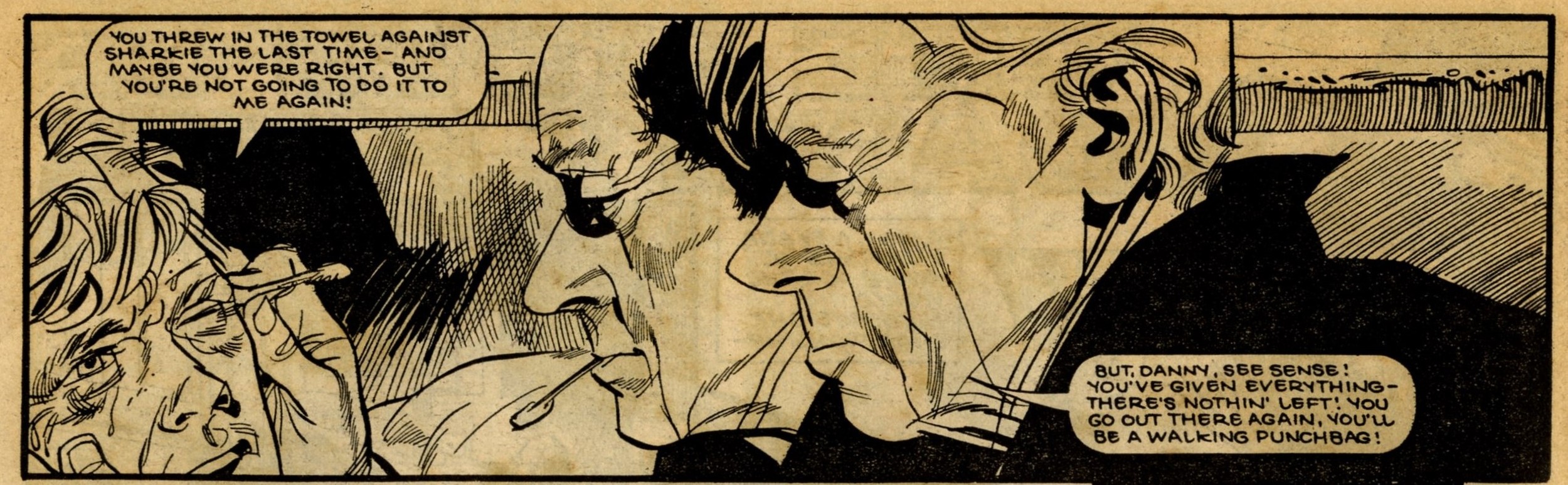 The Fists of Danny Pyke: John Wagner (writer); John Burns (artist)
