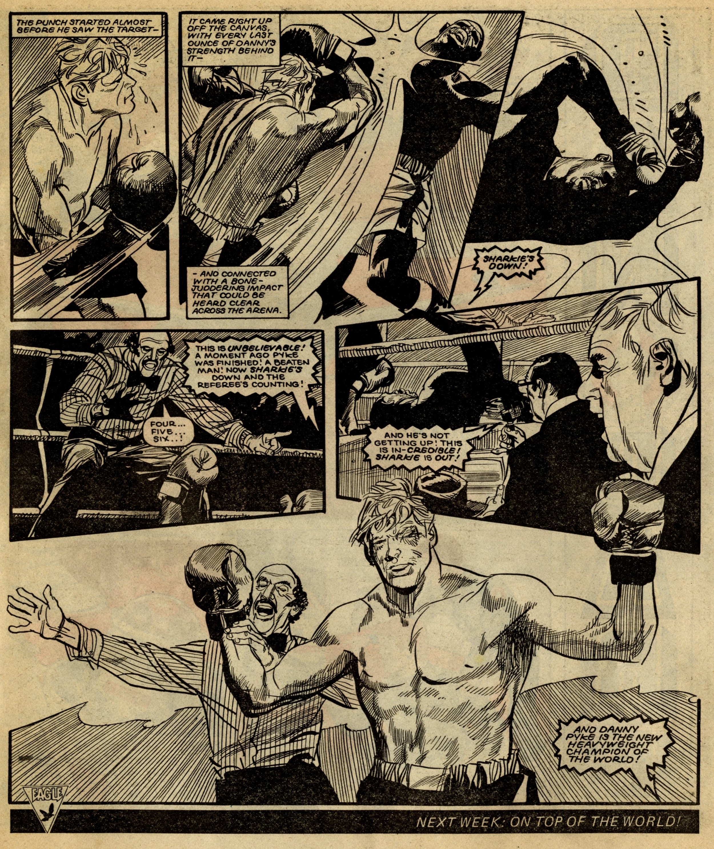 The Fists of Danny Pyke: John Wagner (writer); John Burns (artist)