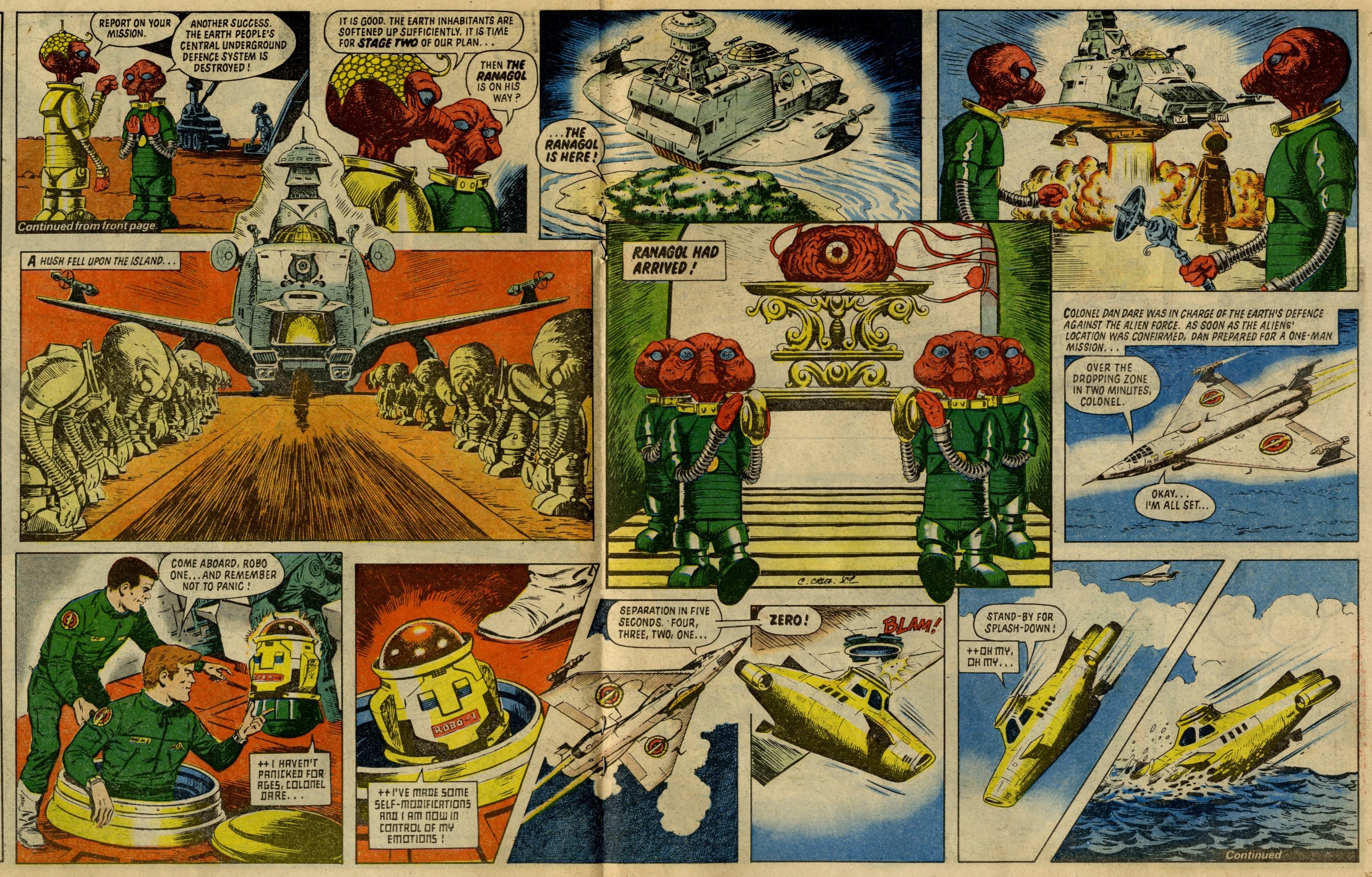 Dan Dare: Carlos Cruz (artist)