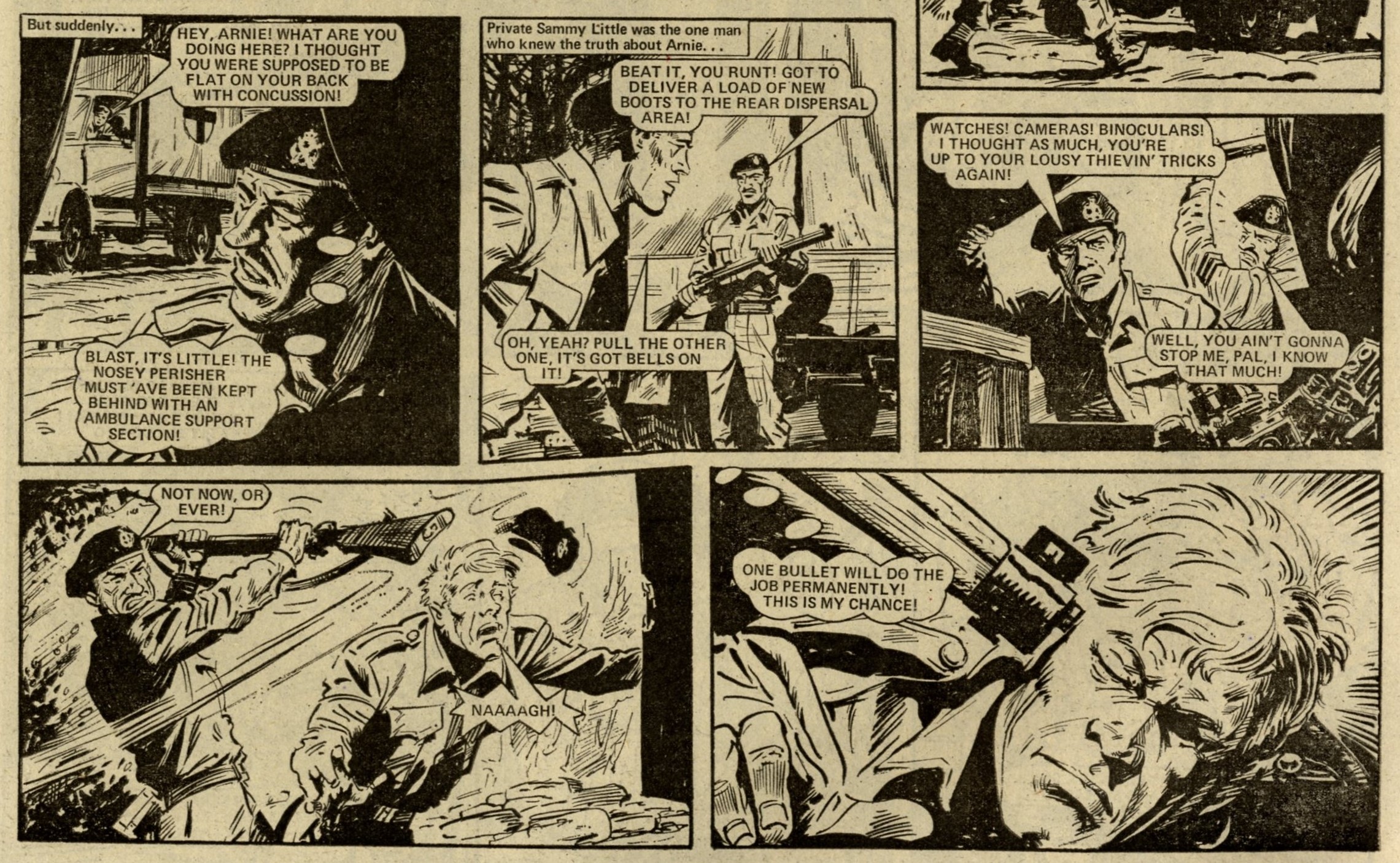 Soldier Sharp: Scott Goodall (writer), Jim Watson? (artist)