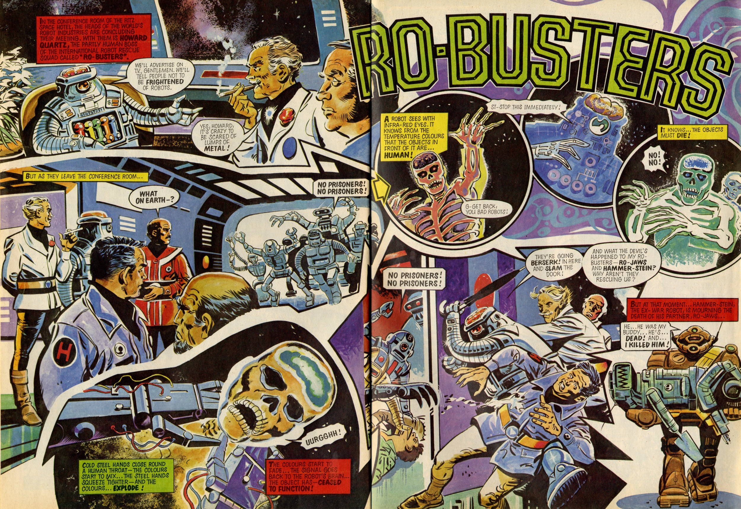 Ro-busters: Pat Mills (writer), Carlos Pino (artist)