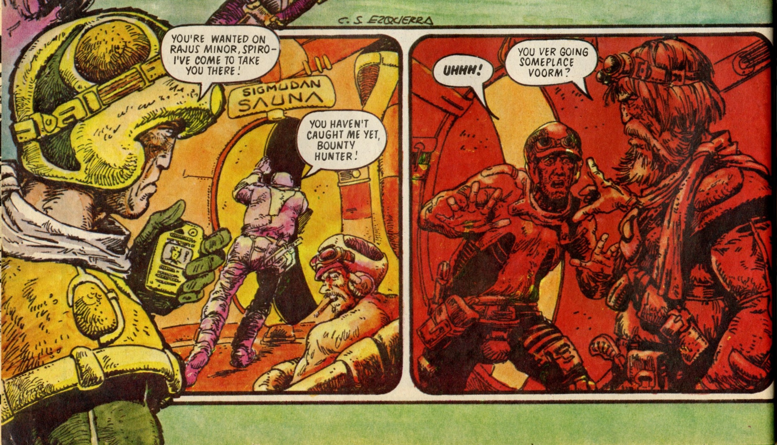 Strontium Dog: John Wagner (writer), Carlos Ezquerra (artist)
