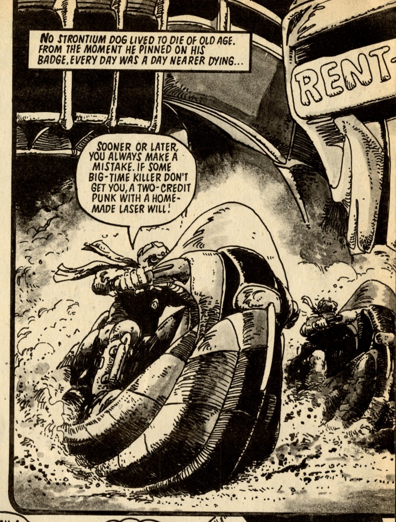 Strontium Dog: John Wagner (writer), Carlos Ezquerra (artist)