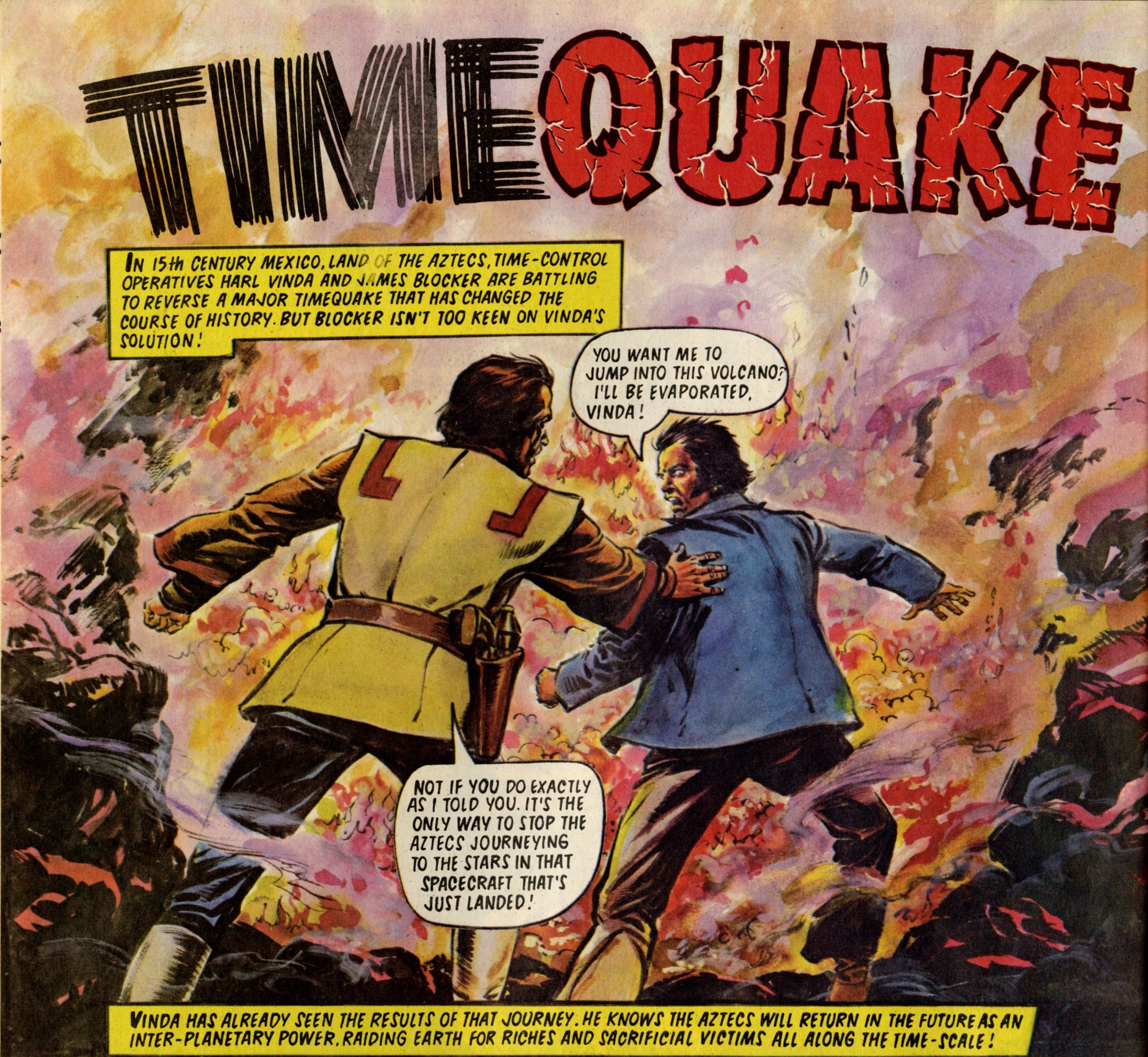 Timequake: Ian Mennell (writer), Magallanes Salinas (artist)