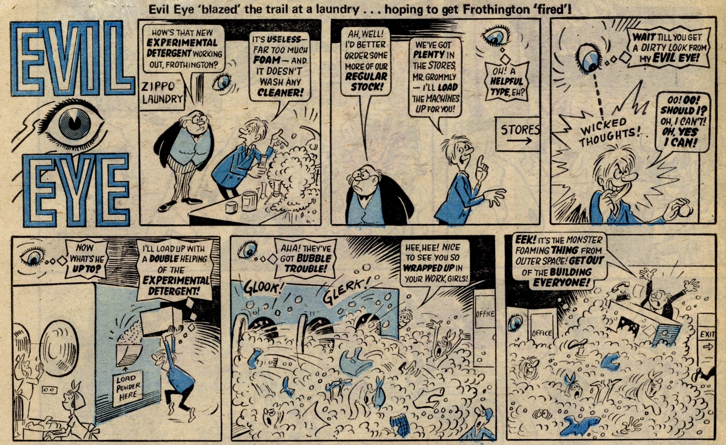 Evil Eye: Reg Parlett (artist)