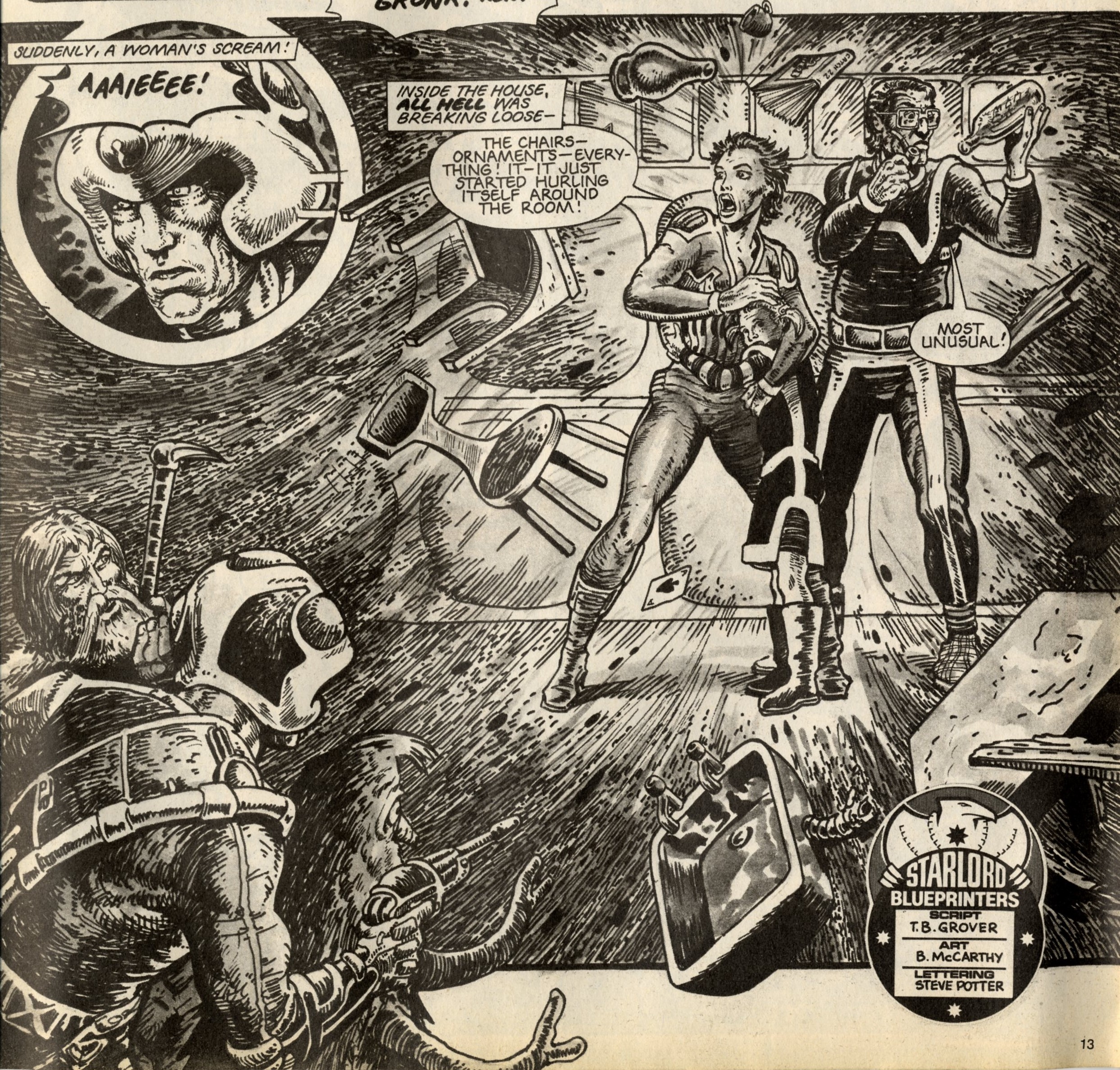 Strontium Dog: John Wagner (writer), Brendan McCarthy (artist)