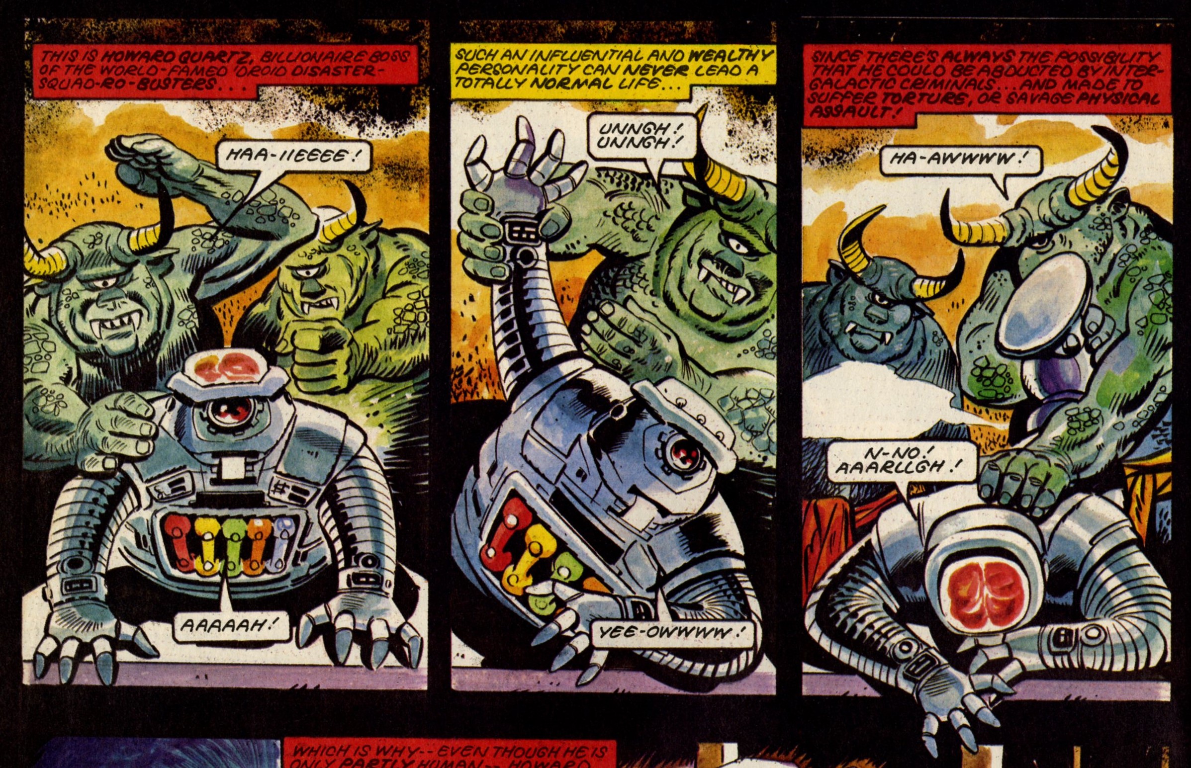 Ro-busters: Chris Lowder (writer), Carlos Pino (artist)