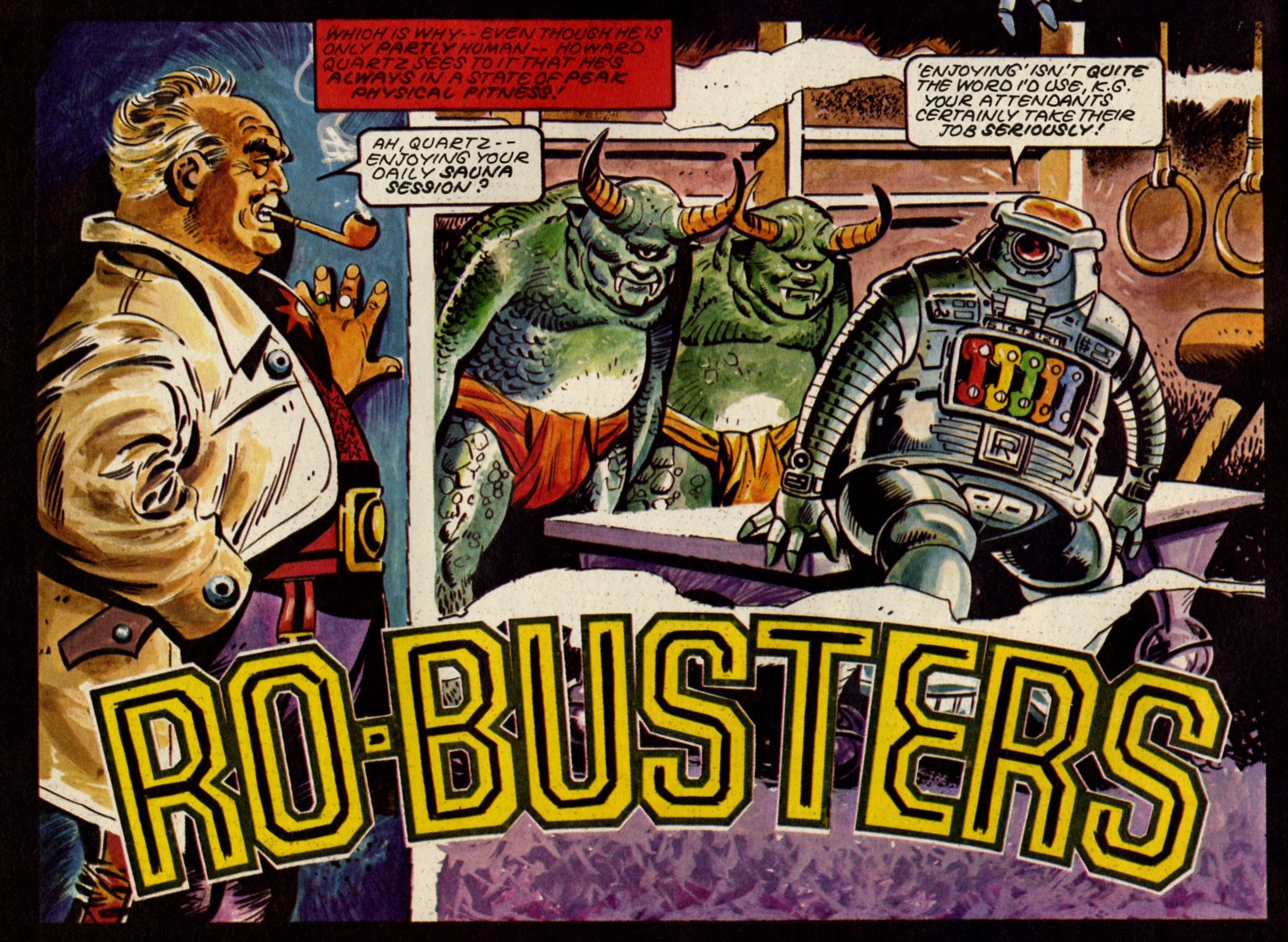 Ro-busters: Chris Lowder (writer), Carlos Pino (artist)