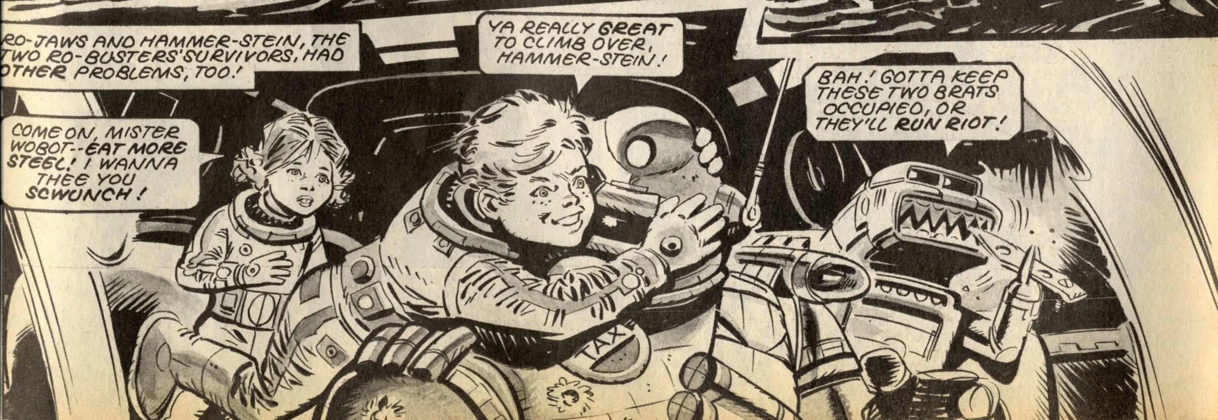Ro-busters: Chris Lowder (writer), Carlos Pino (artist)