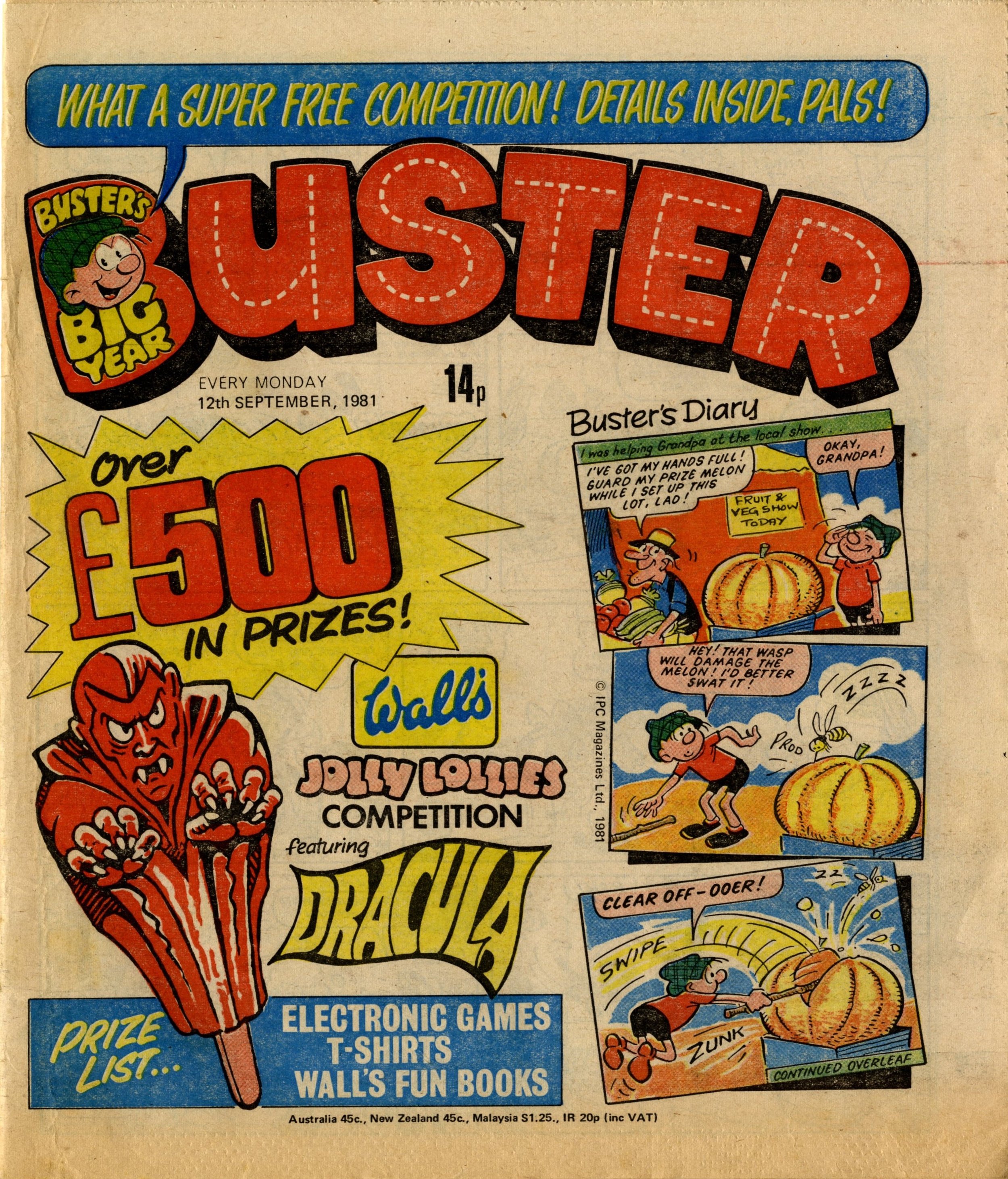 Buster’s Diary: Reg Parlett (artist)