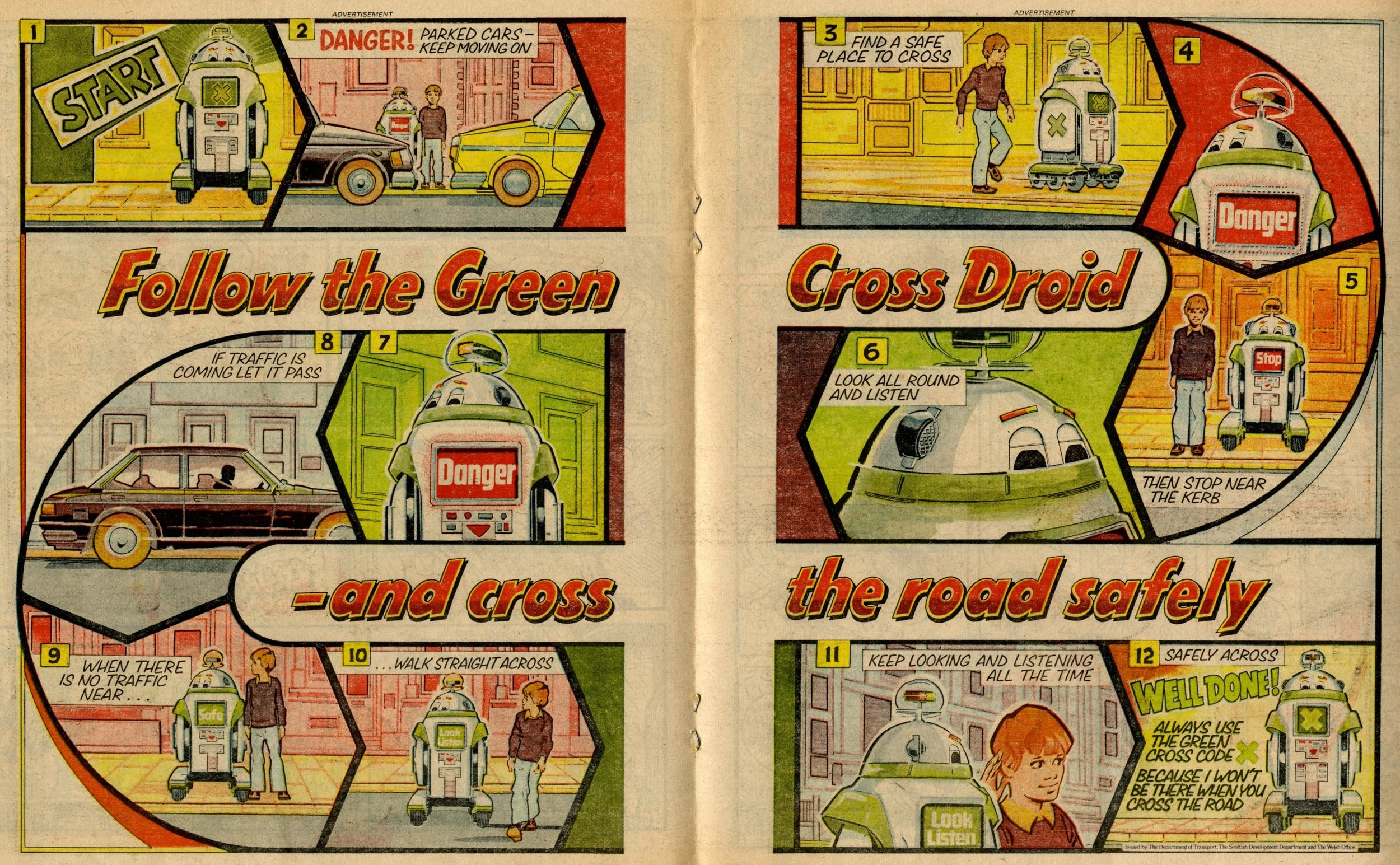 Green Cross Code: Ron Smith (artist)