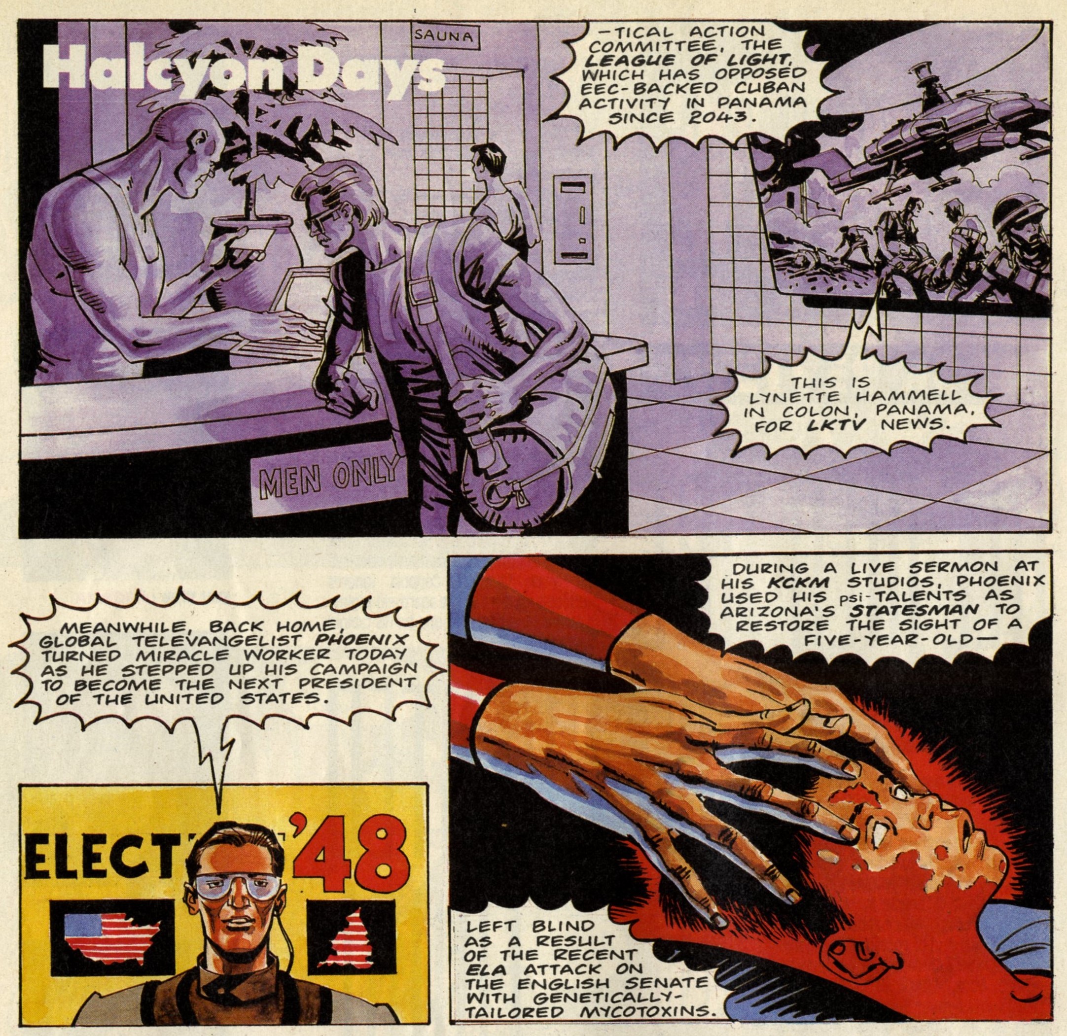 New Statesmen: John Smith (writer), Jim Baikie (artist)