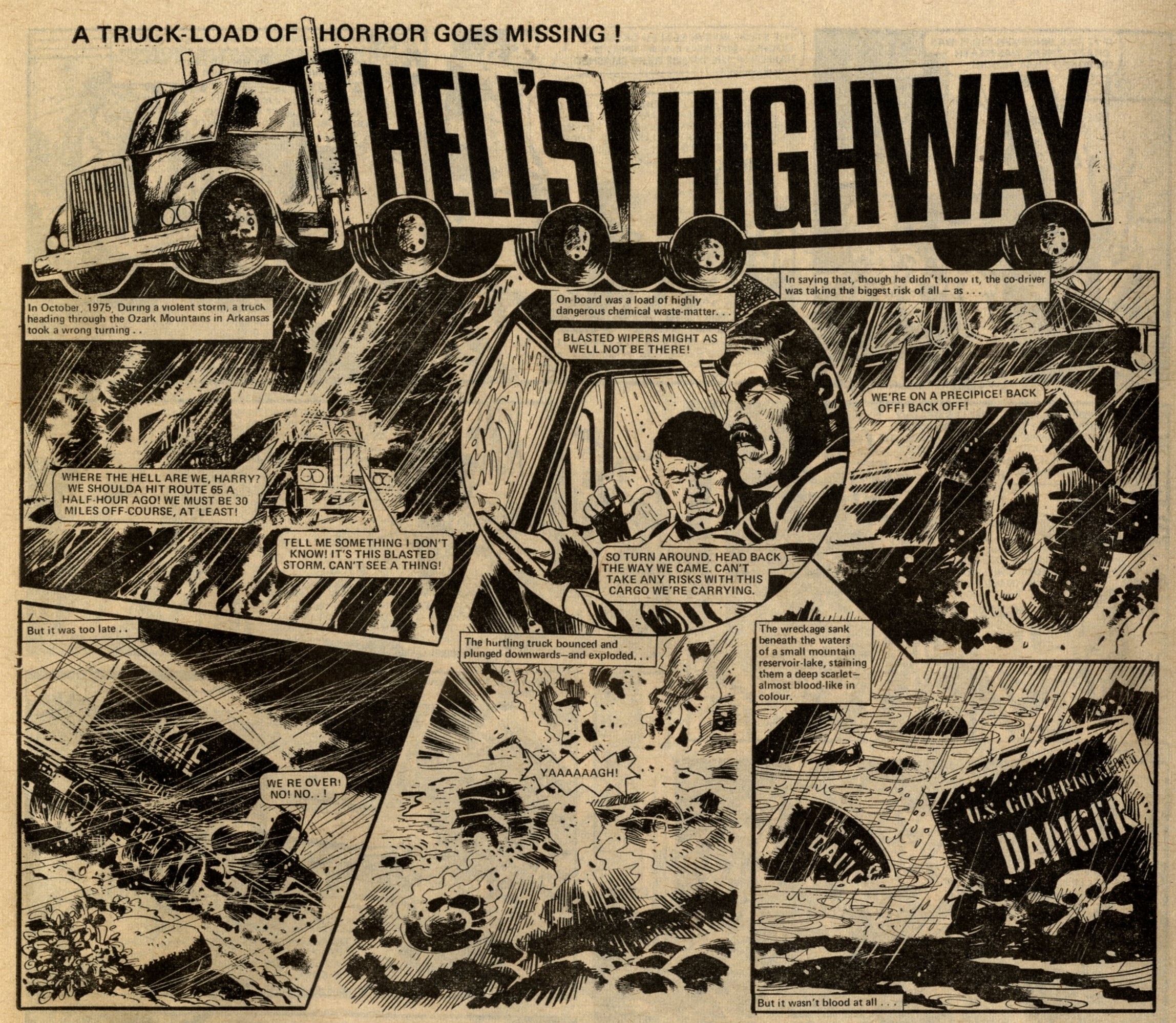 Hell’s Highway: Chris Lowder (writer), Mike White (artist)