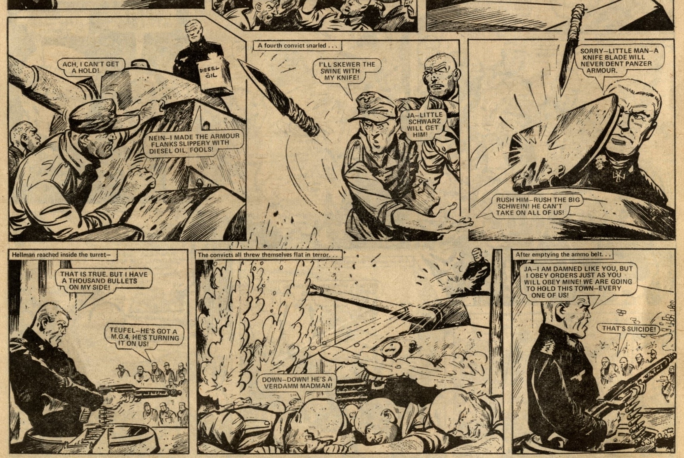 Hellman on the Russian Front: Gerry Finley-Day (writer), Jim Watson? (artist)