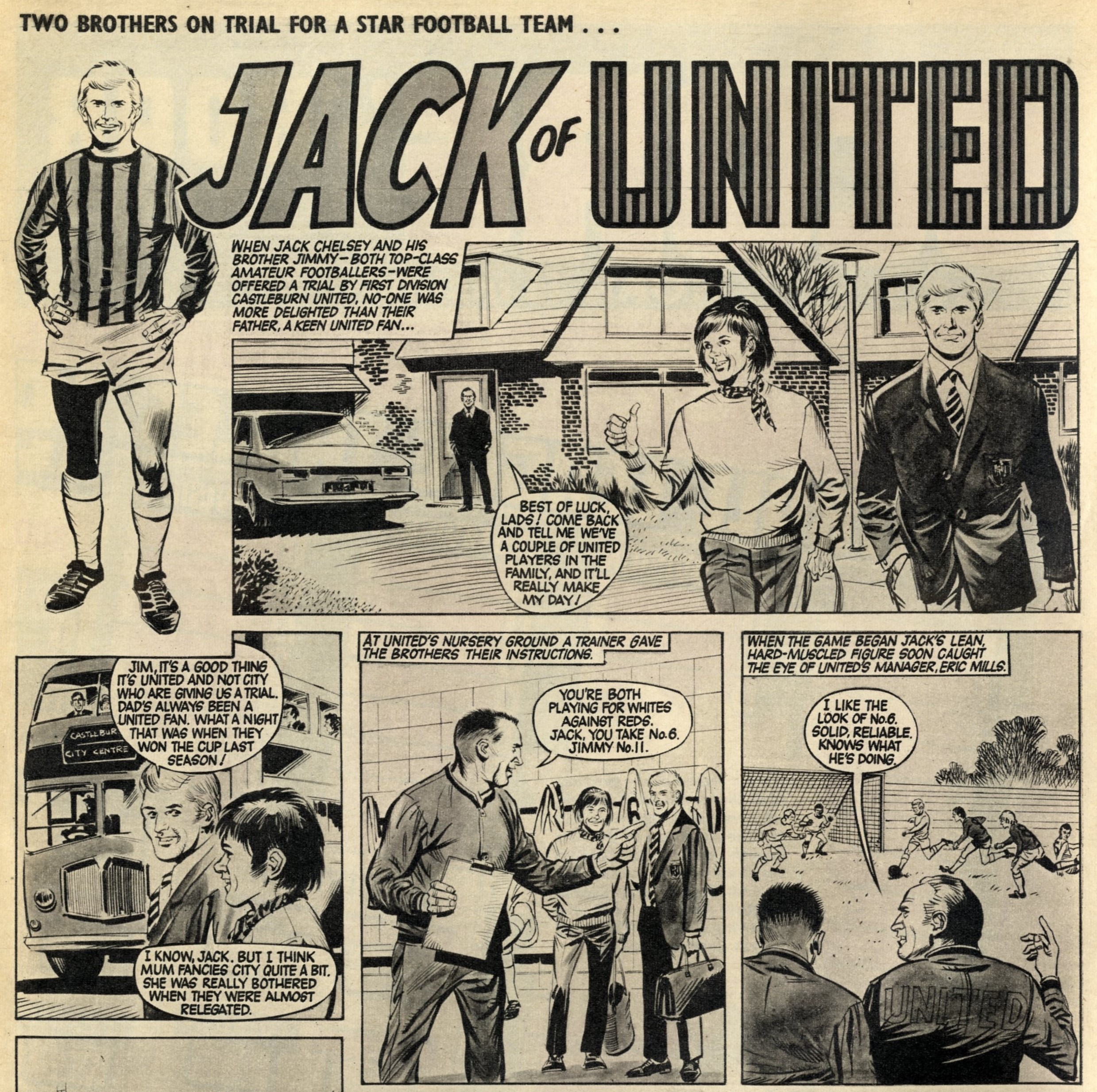 Jack of United: Barrie Mitchell (artist)