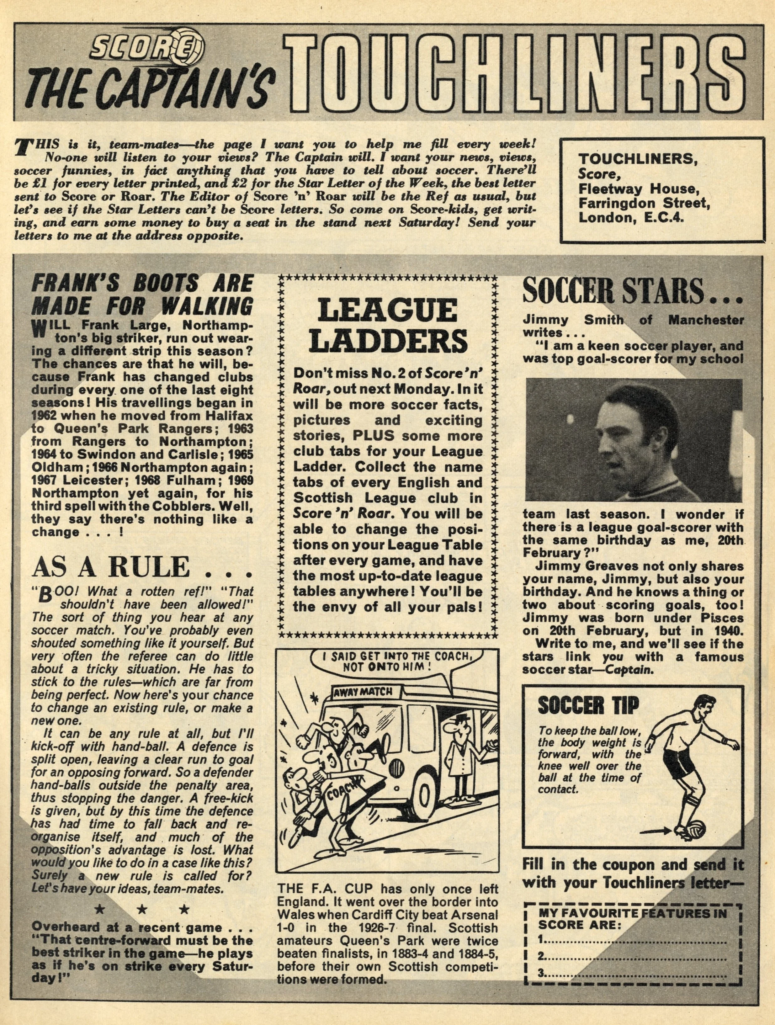 On this day, 19 September 1970: Score 'n' Roar — GREAT NEWS