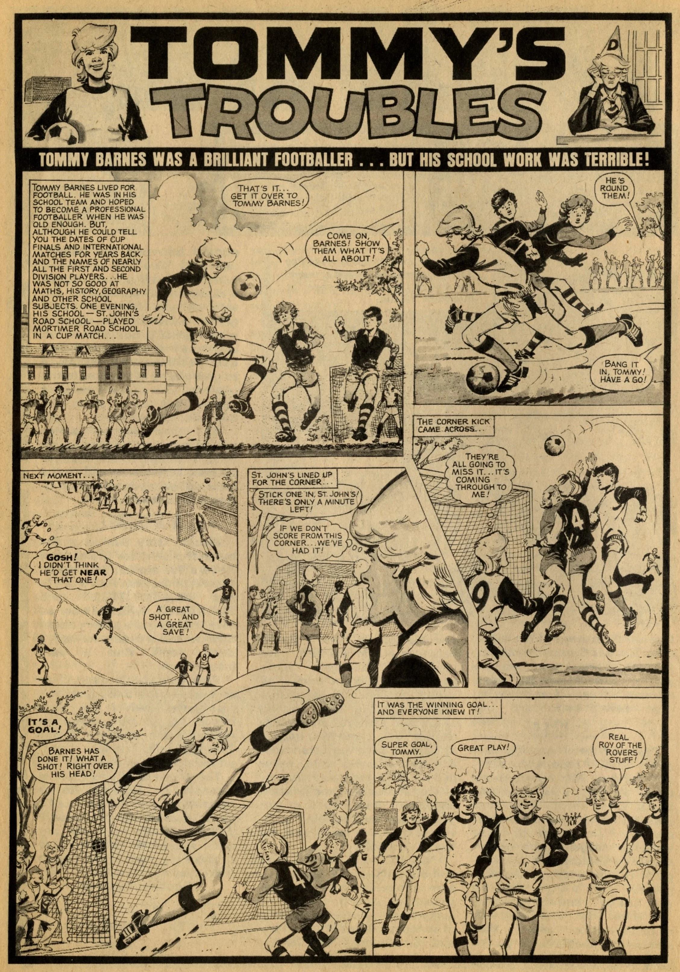 Tommy’s Troubles: Fred Baker (writer), Ramiro Bujeiro (artist)