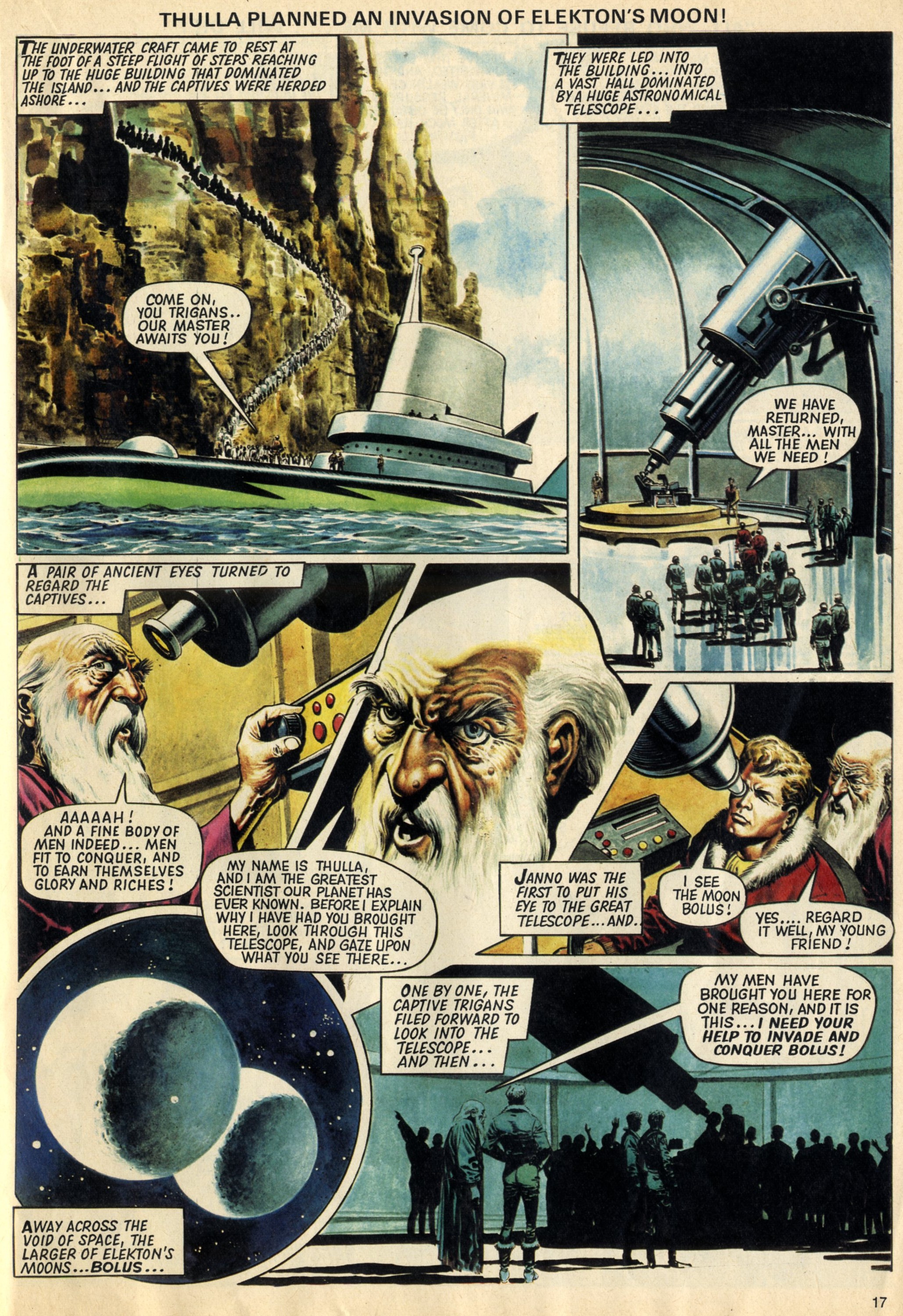 The Trigan Empire (reprinted from Look and Learn, 1968): Mike Butterworth (writer), Don Lawrence (artist)