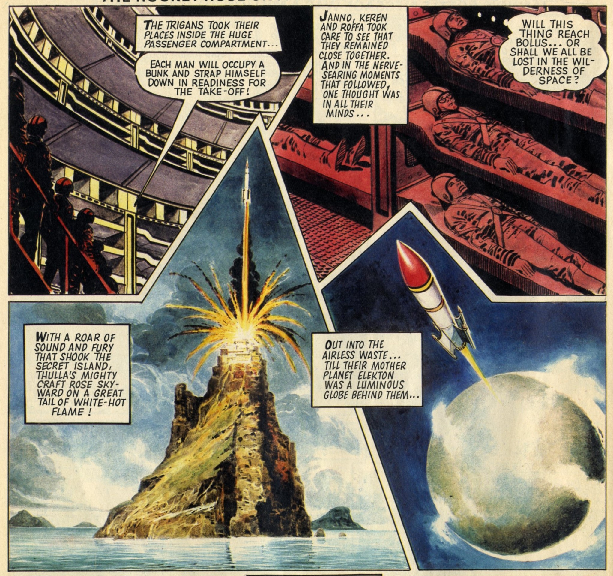 The Trigan Empire (reprinted from Look and Learn, 1968): Mike Butterworth (writer), Don Lawrence (artist)