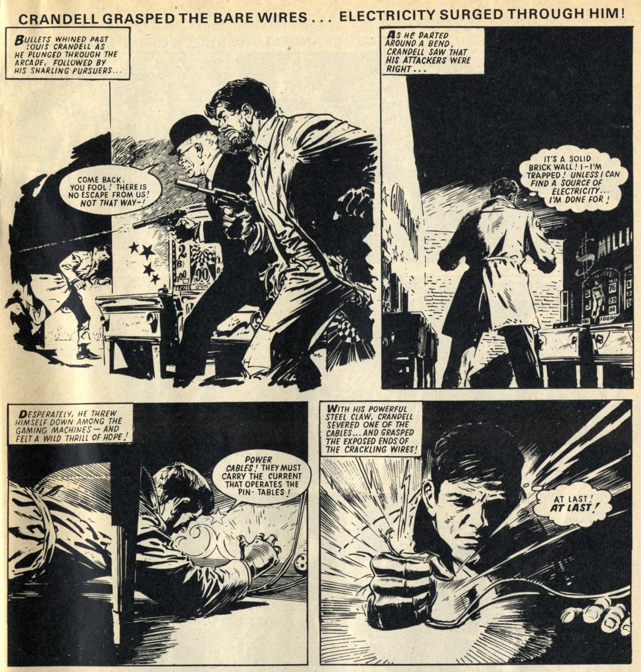 The Steel Claw (reprinted from Valiant, 1964): Tom Tully (writer), Jesus Blasco (artist)
