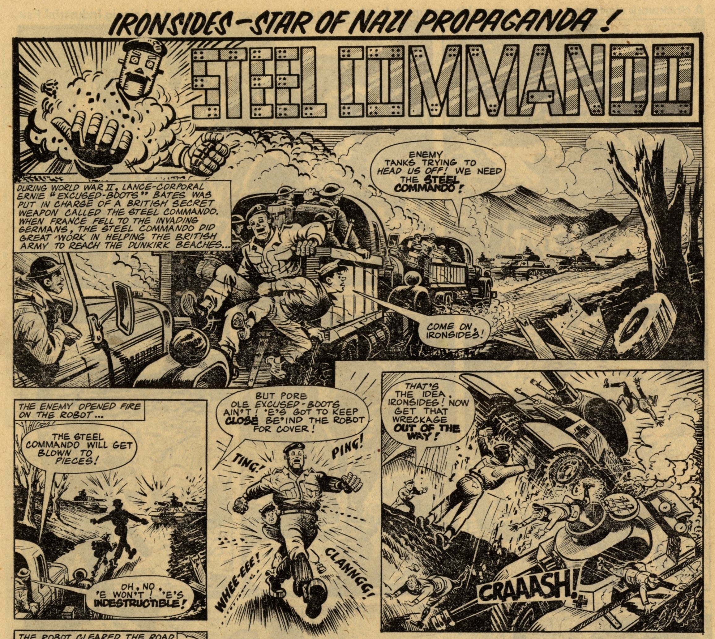 Steel Commando: Alex Henderson (artist)