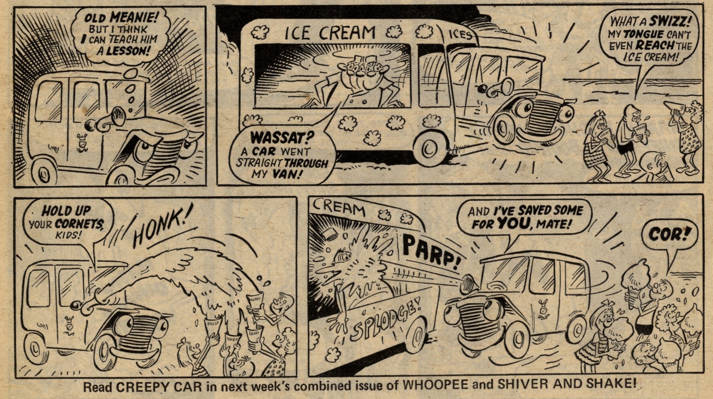 Creepy Car: Reg Parlett (artist)