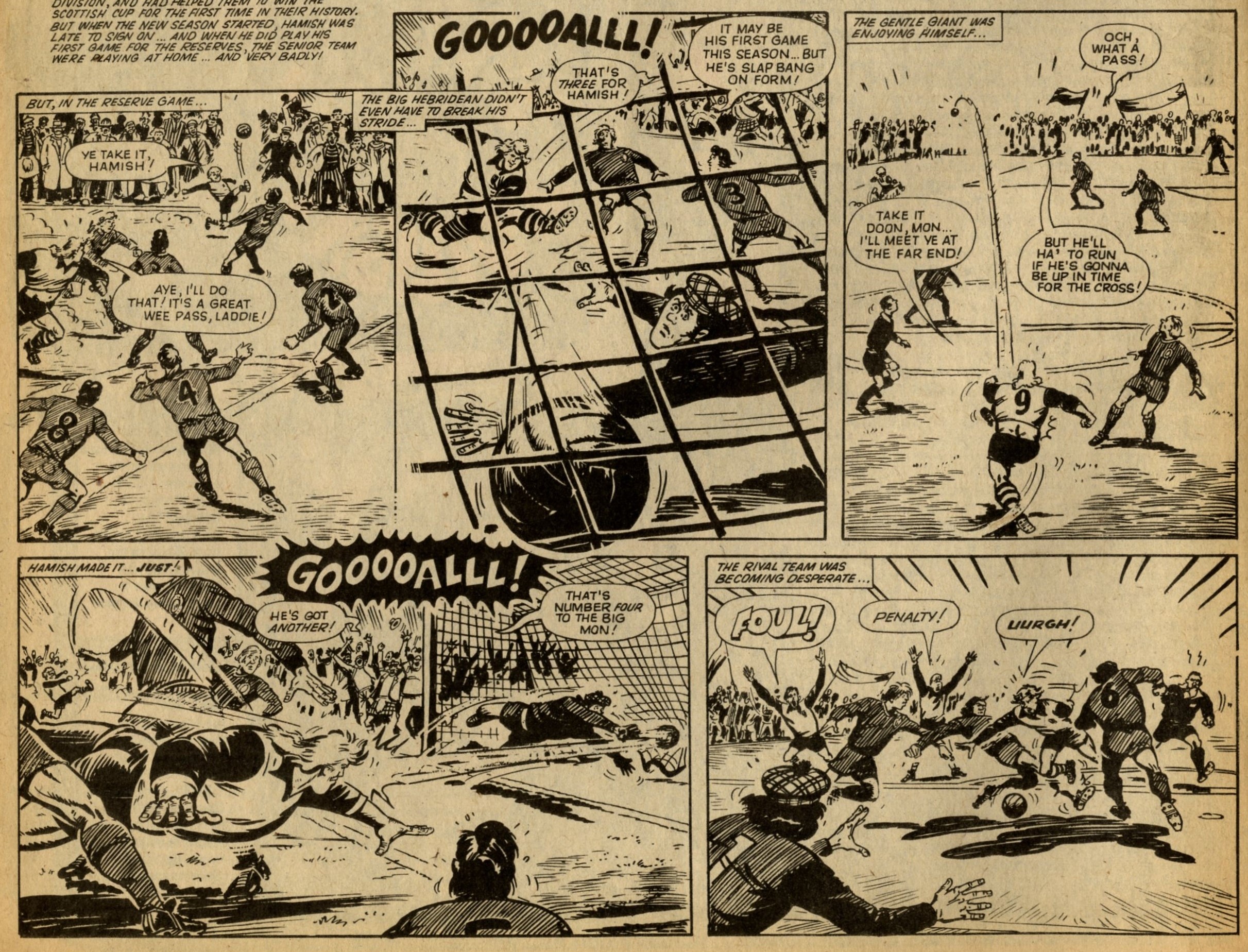 Hot-shot Hamish: Fred Baker (writer), Julio Schiaffino (artist)