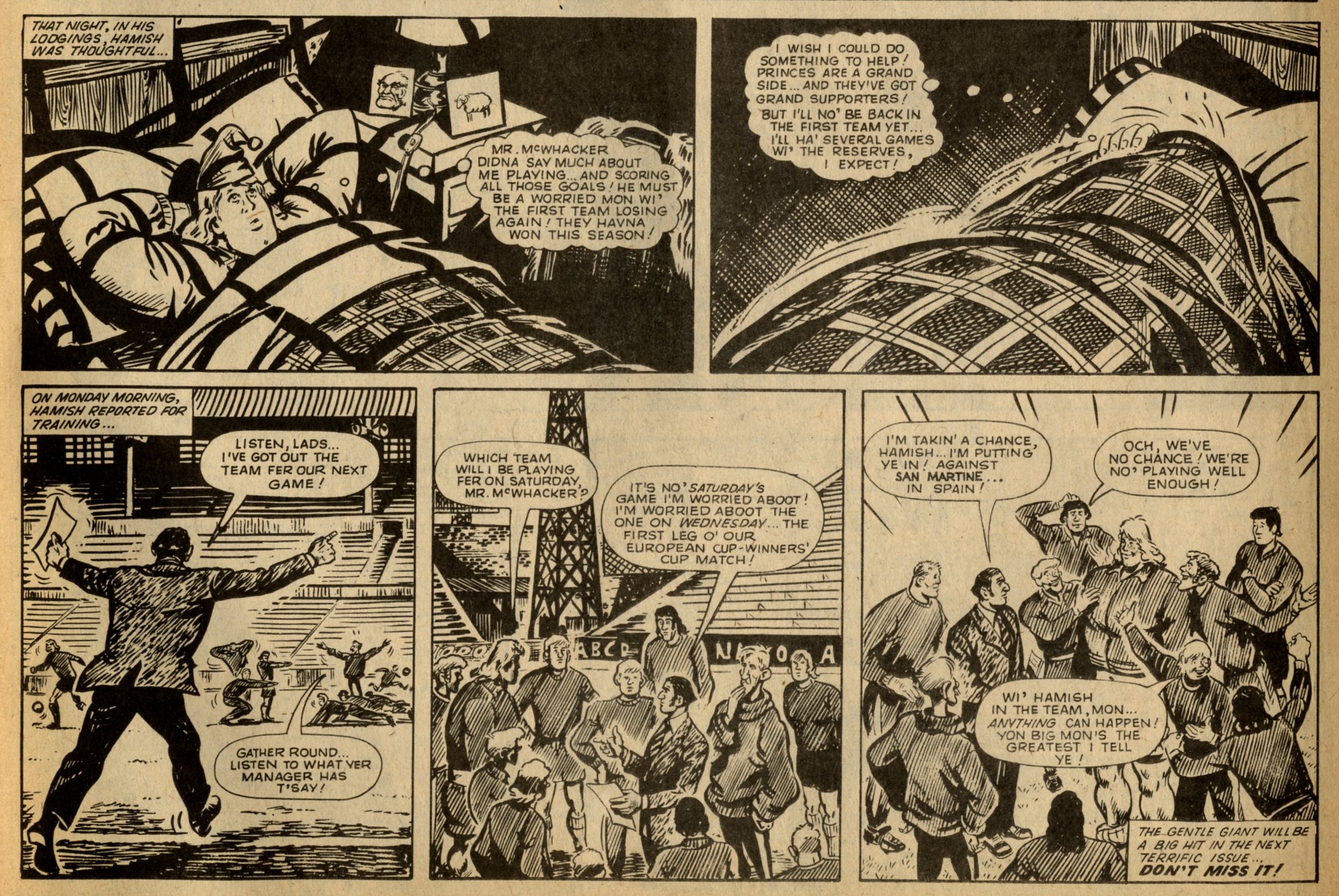 Hot-shot Hamish: Fred Baker (writer), Julio Schiaffino (artist)