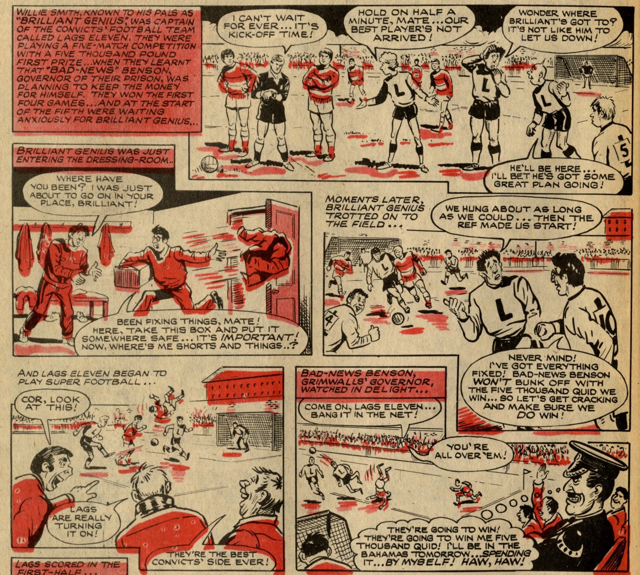 Lags Eleven: Fred Baker (writer), Doug Maxted (artist)