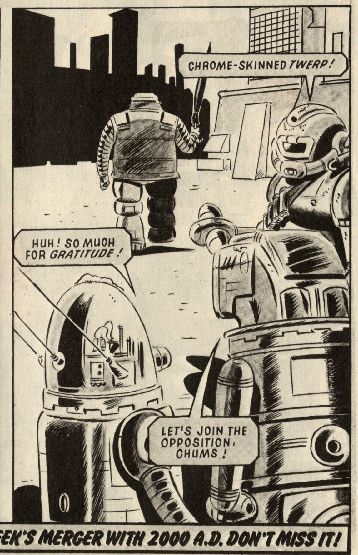 Ro-busters: Chris Lowder (writer), Jose Ferrar (artist)