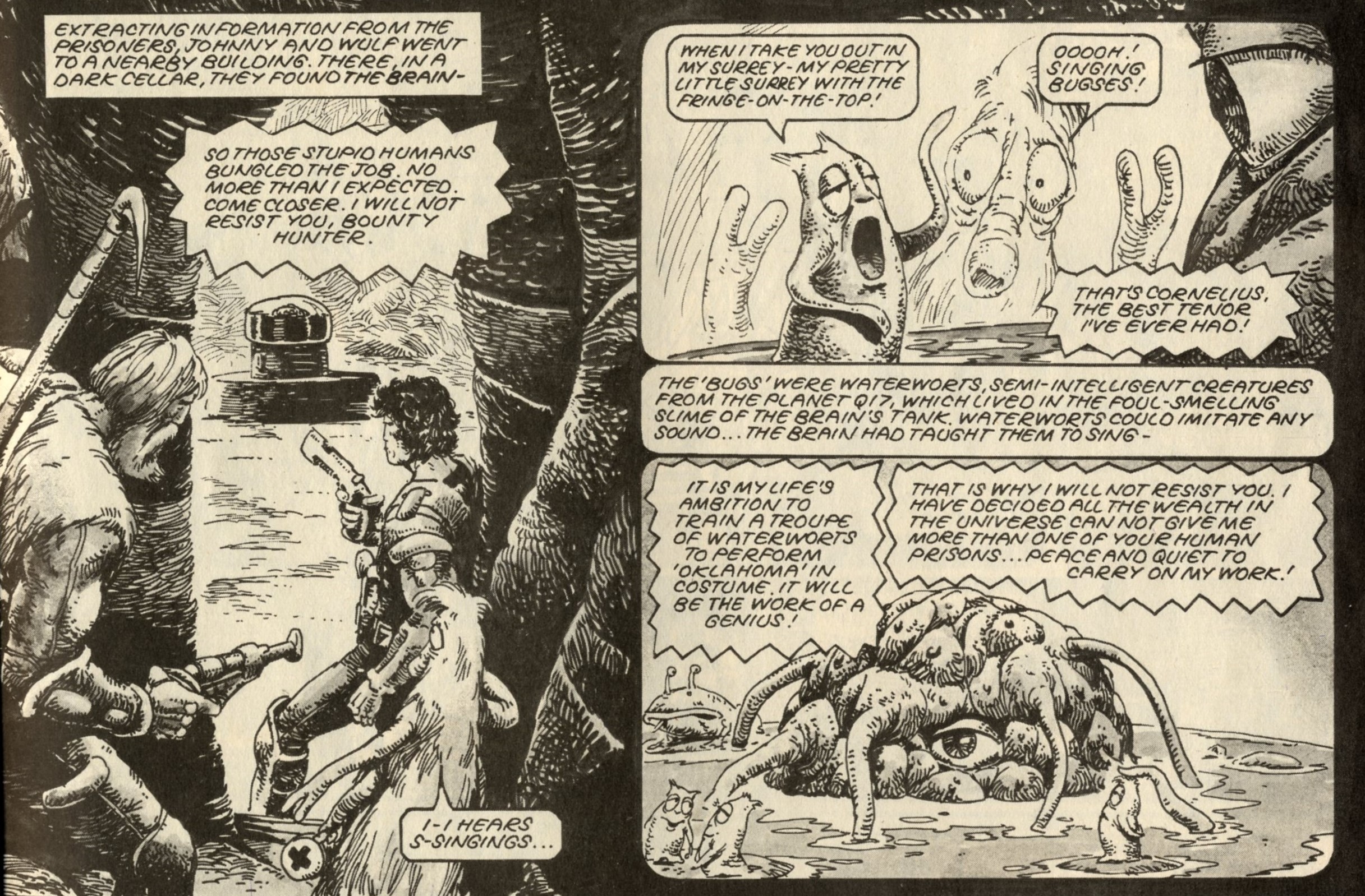 Strontium Dog: John Wagner and Alan Grant (writers), Carlos Ezquerra (artist)
