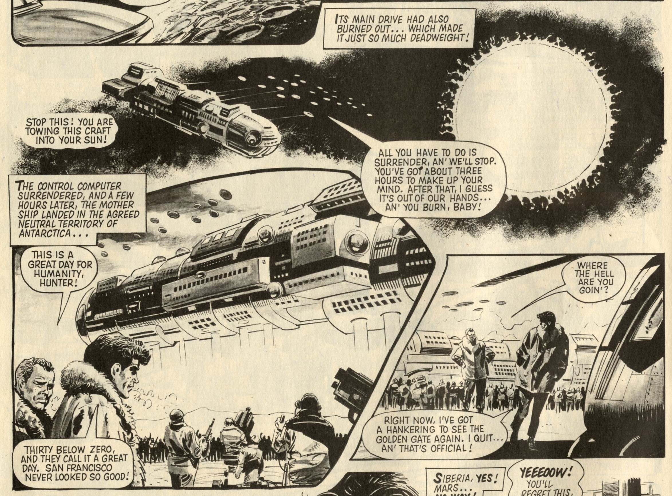 Holocaust: Alan Hebden (writer), Mike White (artist)