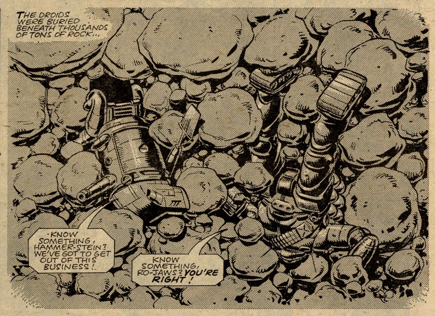 Ro-busters: Pat Mills (writer), Dave Gibbons (artist)