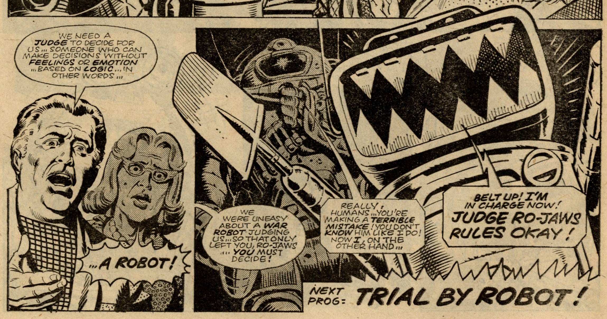 Ro-busters: Pat Mills (writer), Dave Gibbons (artist)