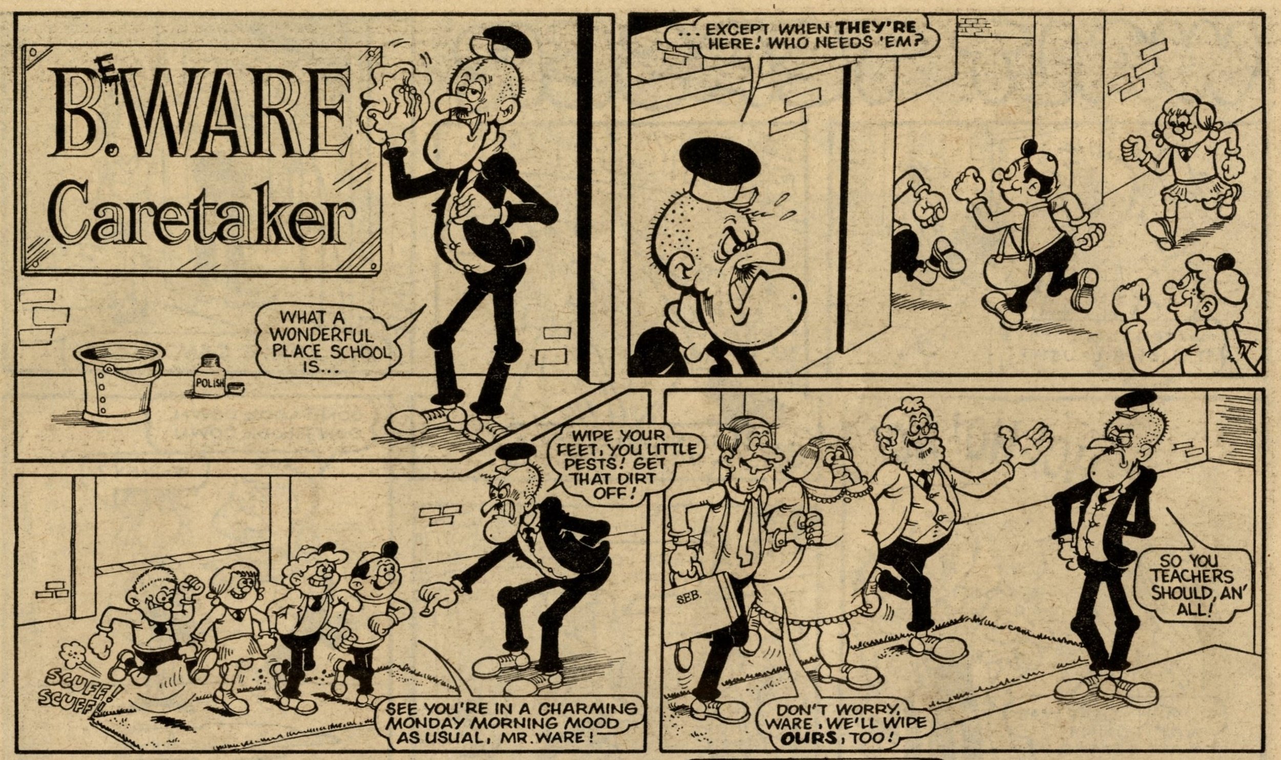 B. Ware Caretaker: Steve Bright (artist)