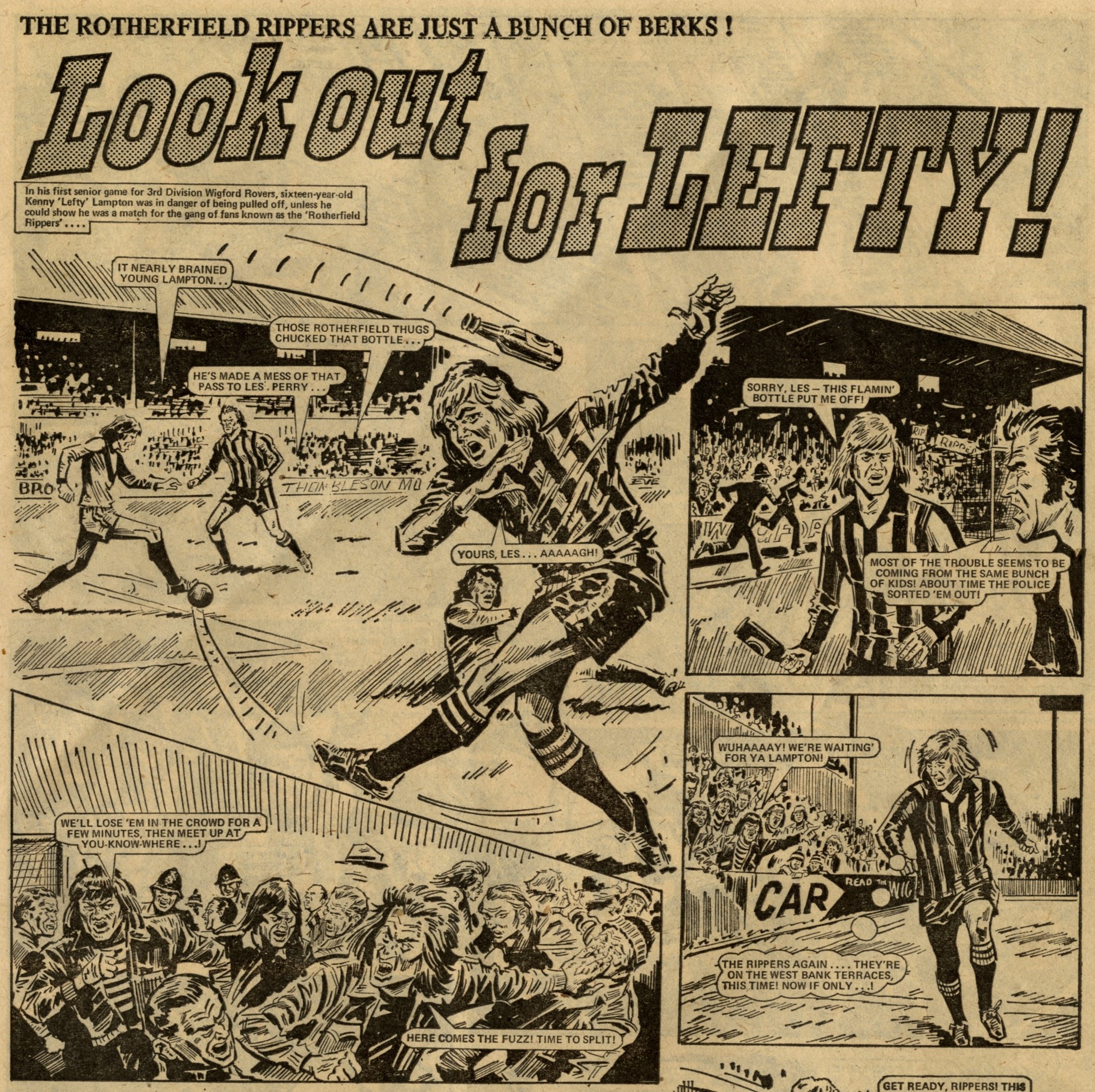 Look Out for Lefty: Tom Tully (writer), Tony Harding (artist)