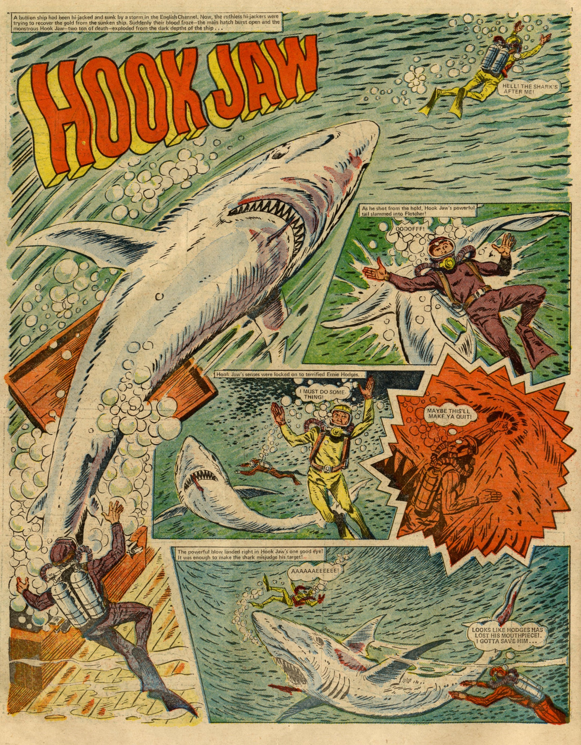 Hook Jaw: Ken Armstrong (writer), Felix Carrion (artist)