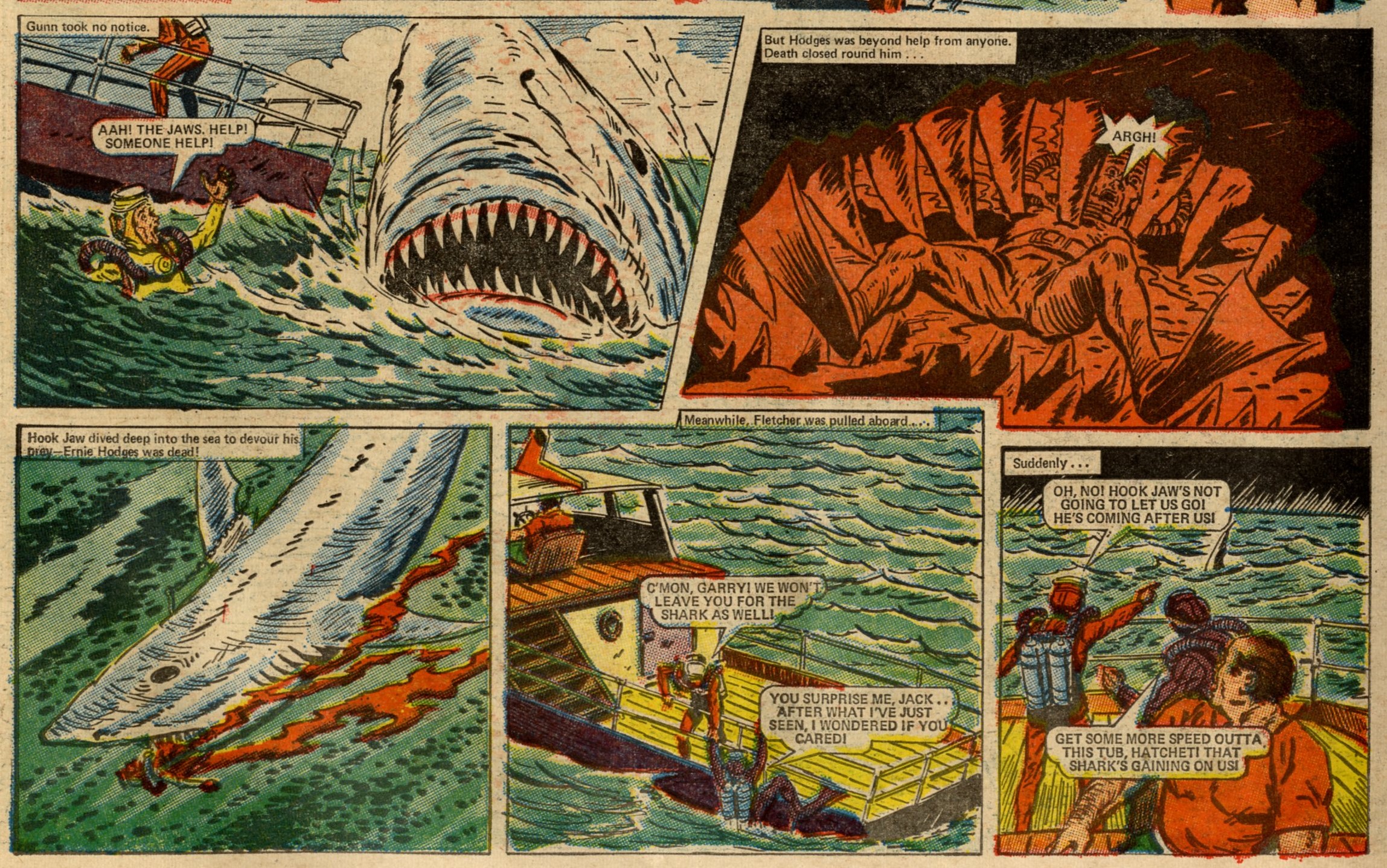 Hook Jaw: Ken Armstrong (writer), Felix Carrion (artist)