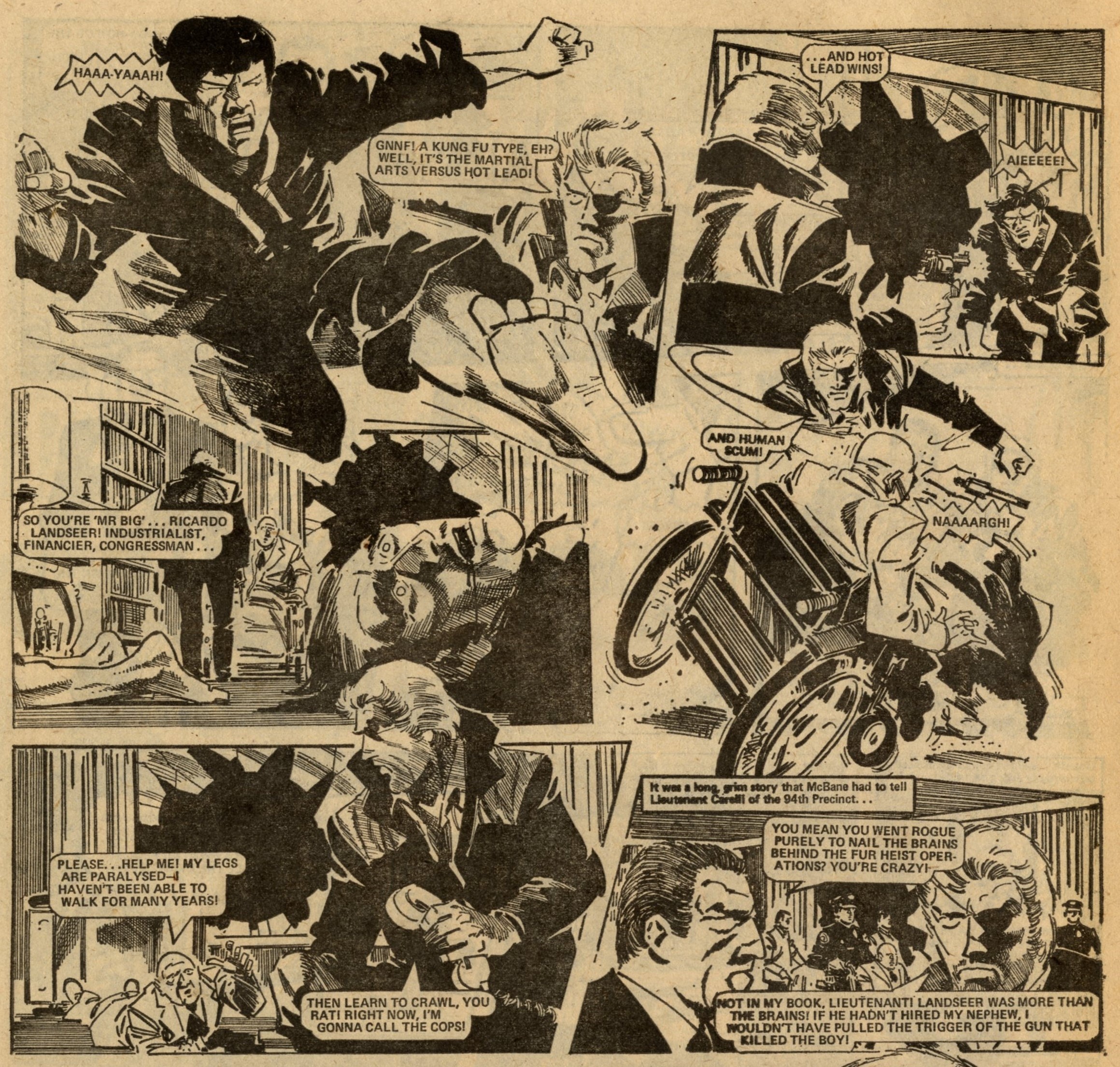 One-eyed Jack: John Wagner (writer), John Cooper (artist)