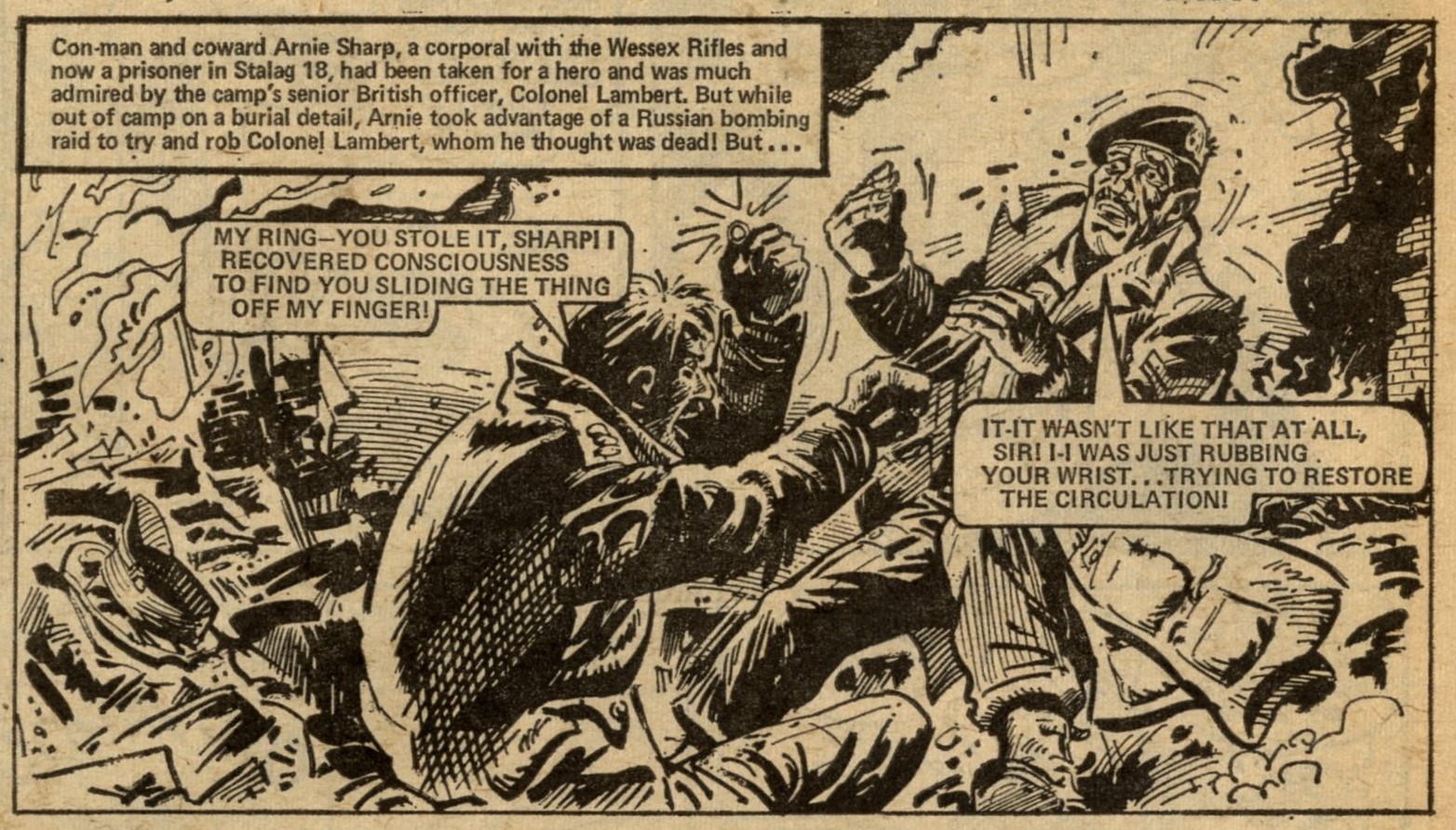 Soldier Sharp: Scott Goodall (writer), artist unknown