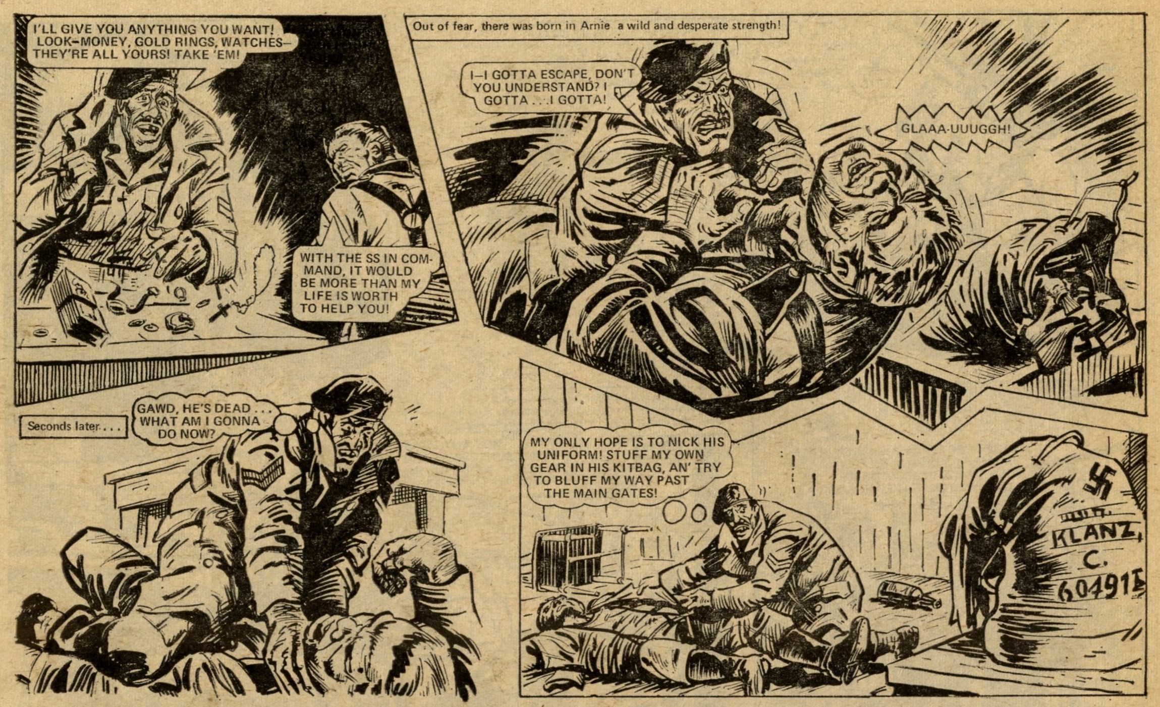 Soldier Sharp: Scott Goodall (writer), artist unknown
