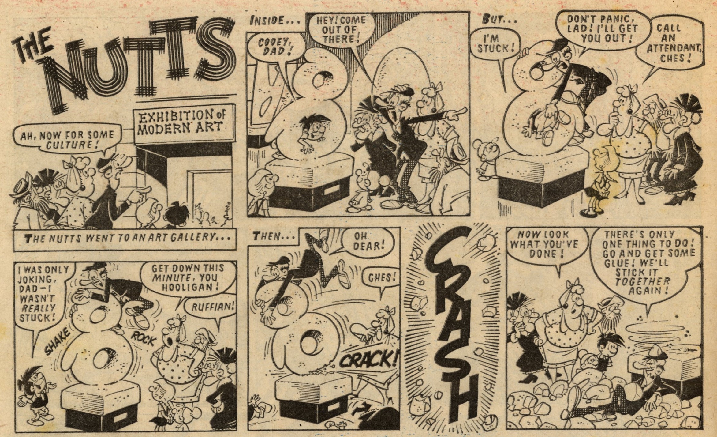 The Nutts: Reg Orlandini (writer), Angel Nadal (artist)
