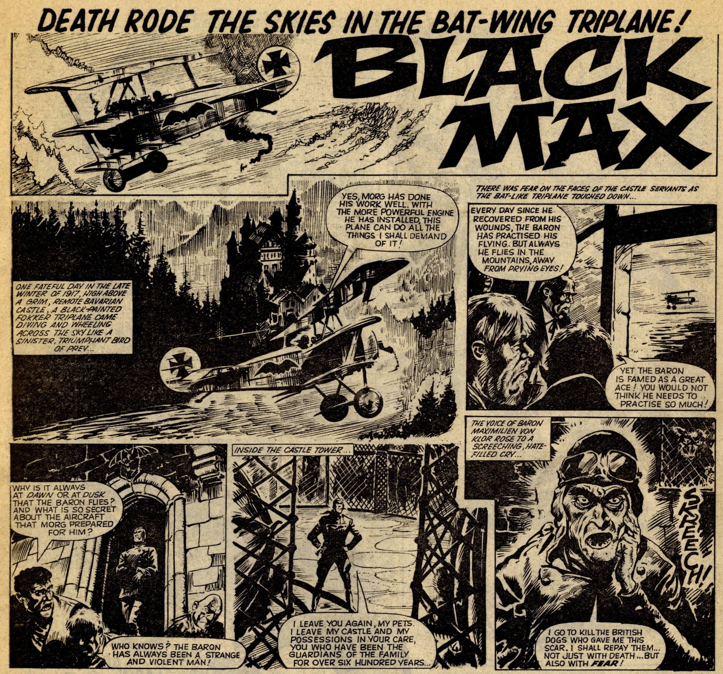 Black Max: Ken Mennell (writer), Eric Brdabury (artist)